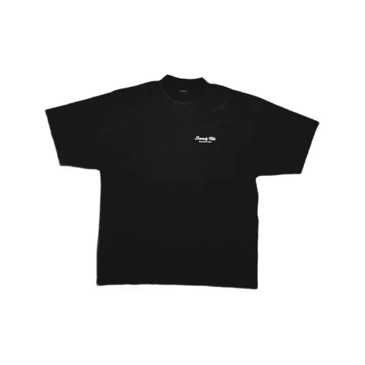 Balenciaga Balenciaga Balenciaga Black Graphic Short Sleeve TShirt -2 Size US M / EU 48-50 / 2 - 2 Thumbnail