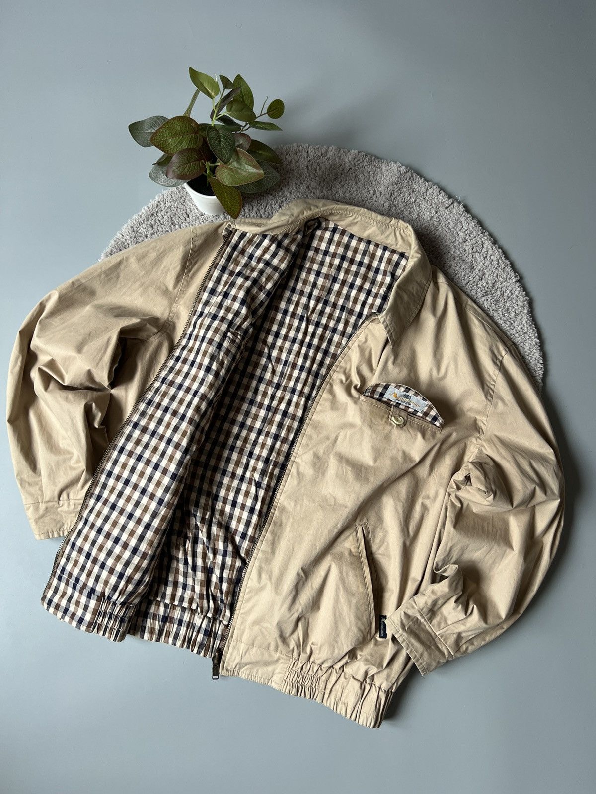Aquascutum vintage bomber jacket