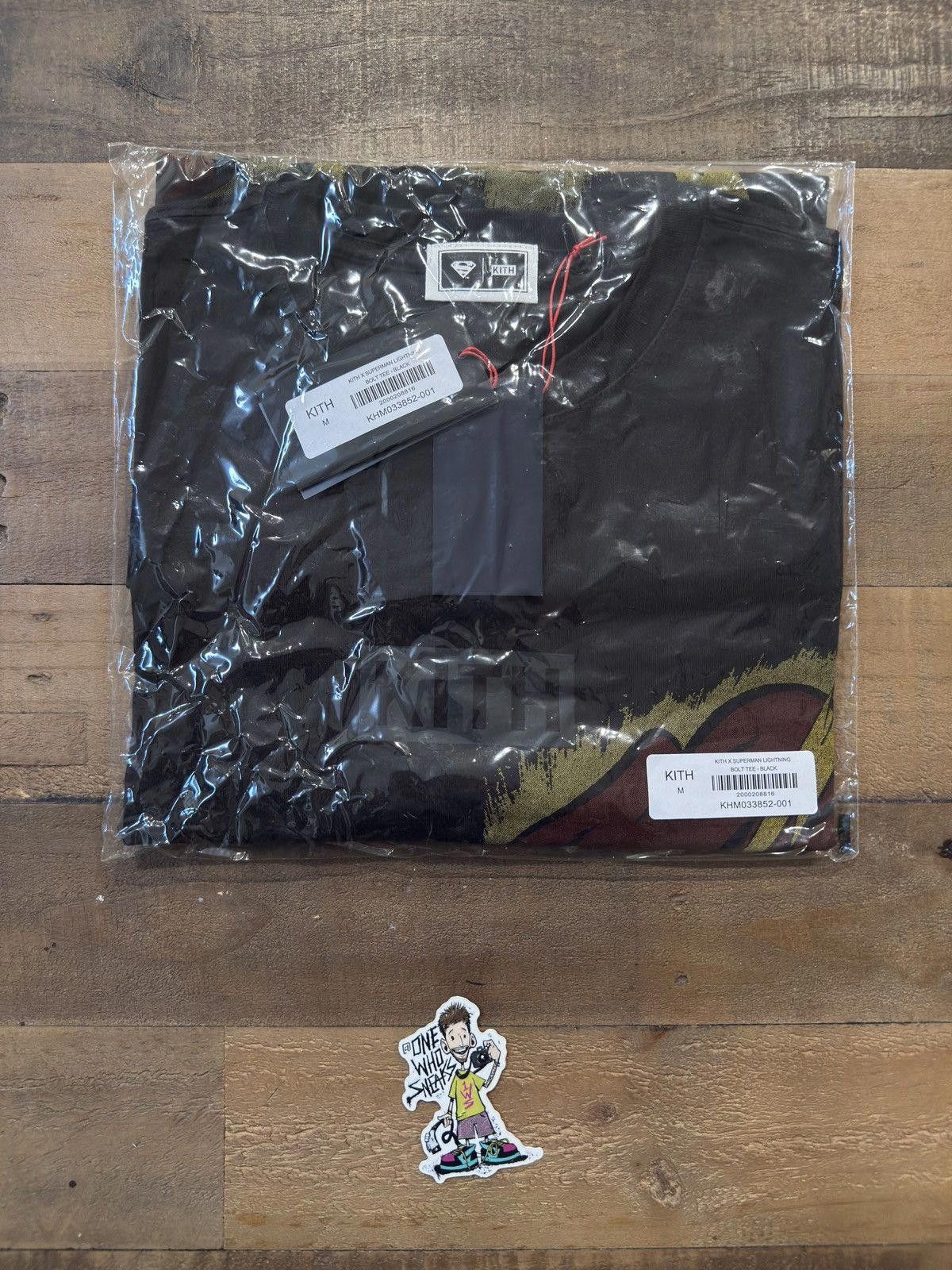Kith Kith x Superman Lightning Bolt Tee Size Medium Size US M / EU 48-50 / 2 - 6 Thumbnail
