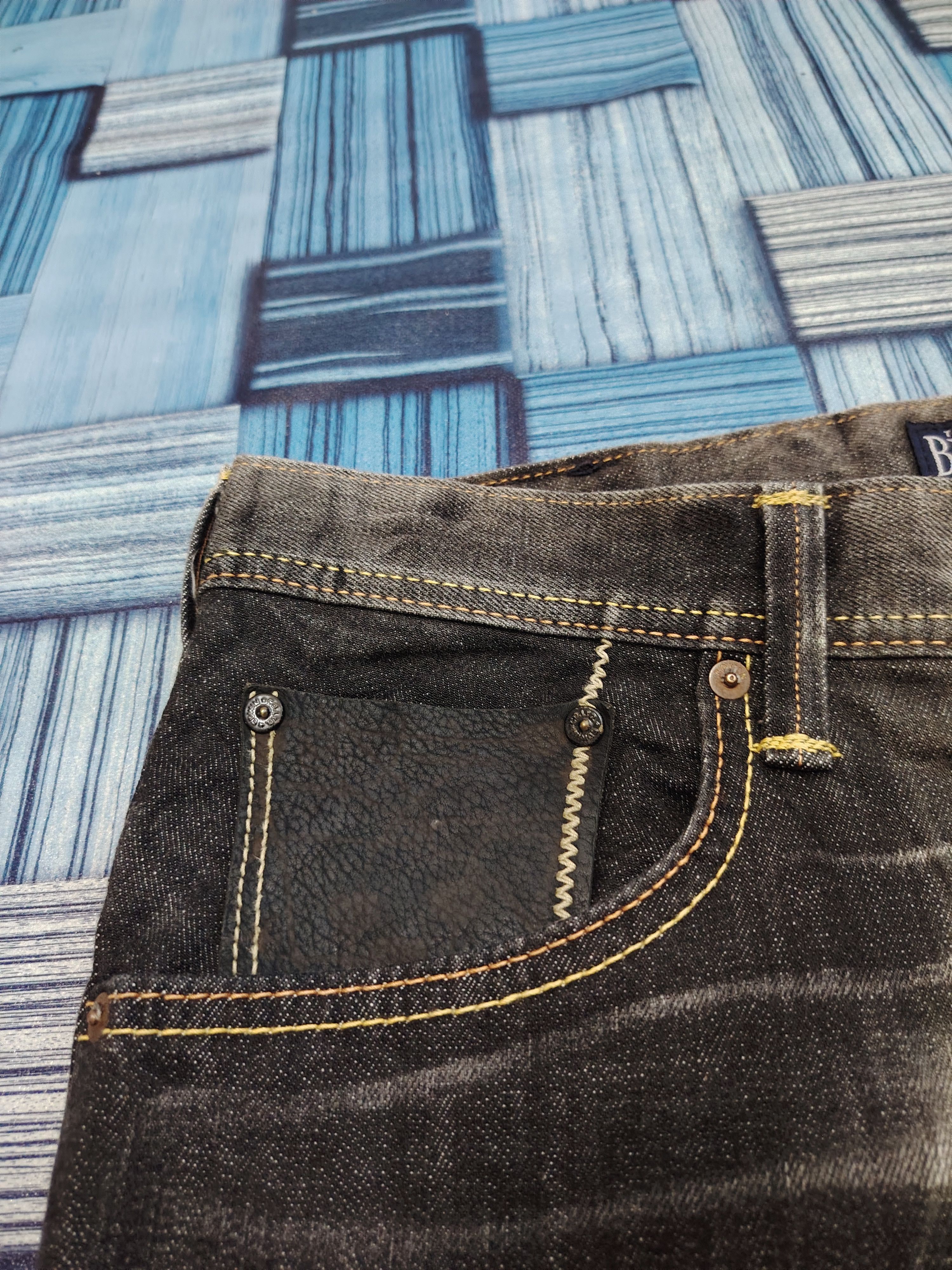 Who Decides War Japanese Edwin Flared Jeans Distressed Denim Size US 34 / EU 50 - 11 Thumbnail