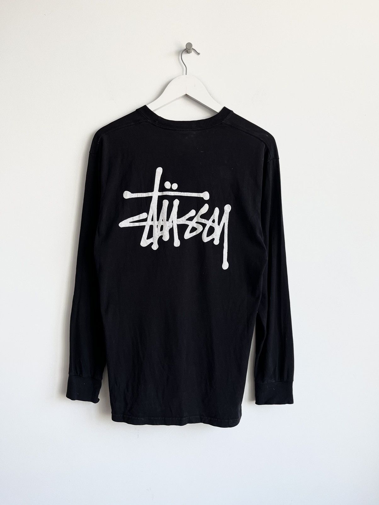 Stussy Stussy Black Used Long Sleeve Size US M / EU 48-50 / 2 - 2 Thumbnail