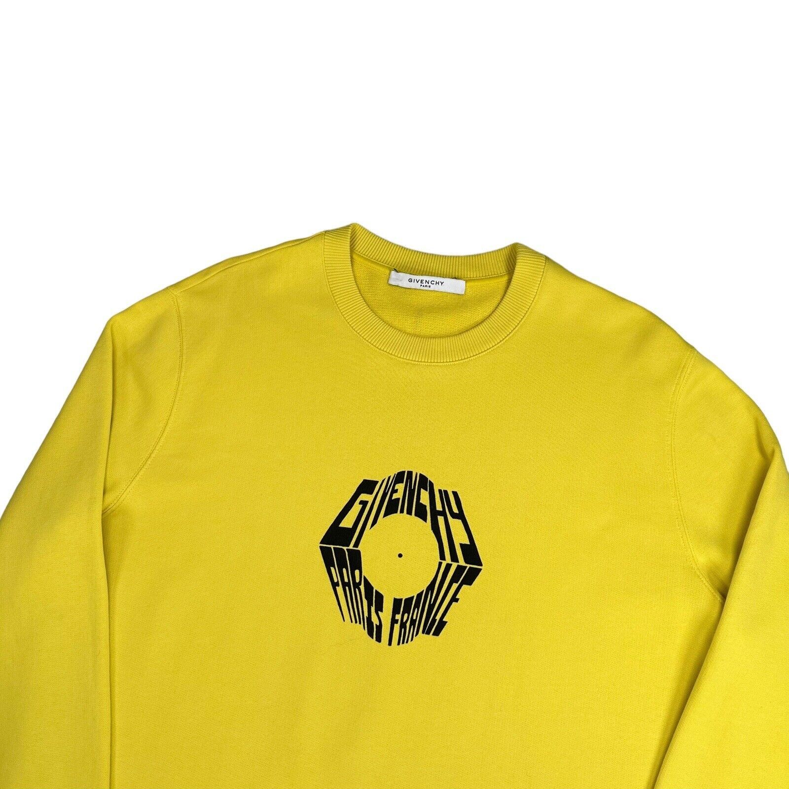 Givenchy Givenchy Size S Sweatshirt Oversized Yellow Logo Eagle Snake Size US S / EU 44-46 / 1 - 8 Thumbnail