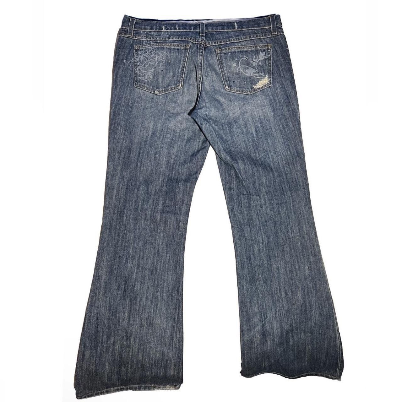Juicy Couture Jeans Vintage Juicy Couture Jeans Size 30 Distressed Straight Leg Size 30" / US 8 / IT 44 - 2 Thumbnail