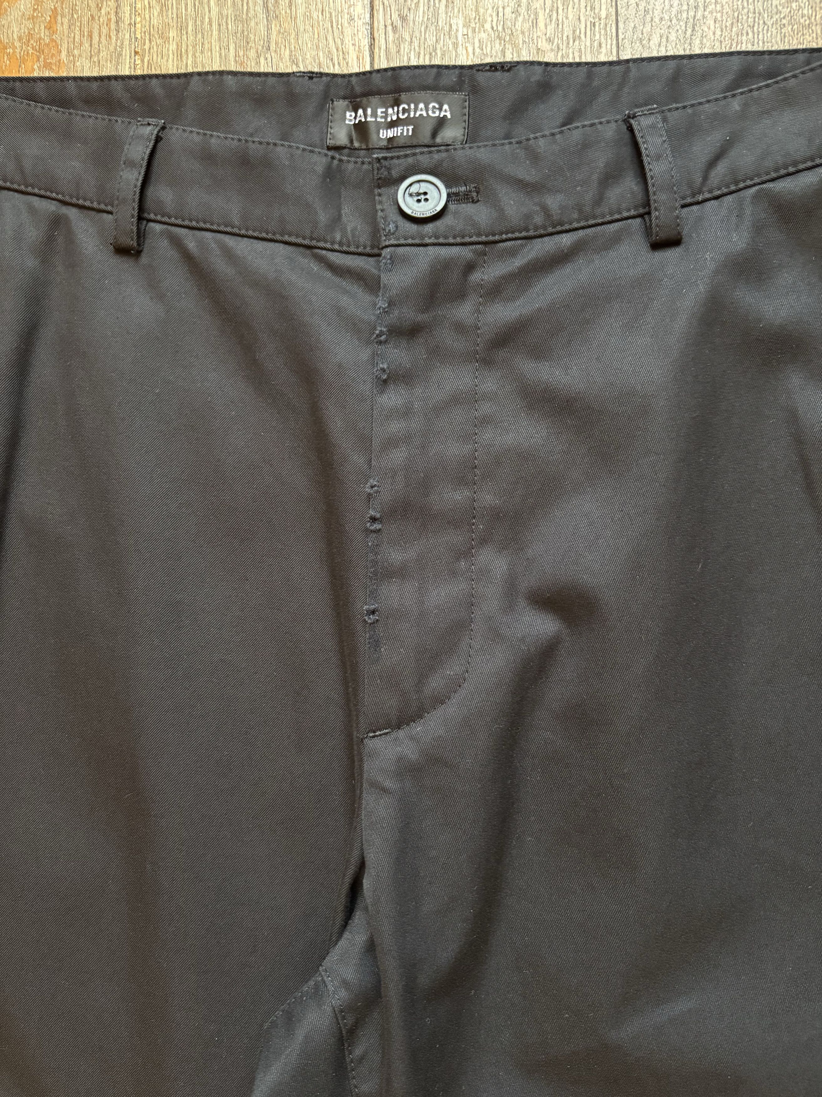Balenciaga Balenciaga Cropped Pants Black Size US 30 / EU 46 - 4 Thumbnail