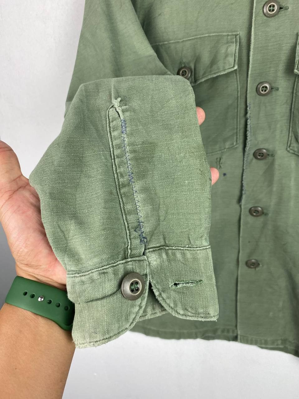 Vintage vintage us army usmc og jacket distressed Size US L / EU 52-54 / 3 - 7 Thumbnail