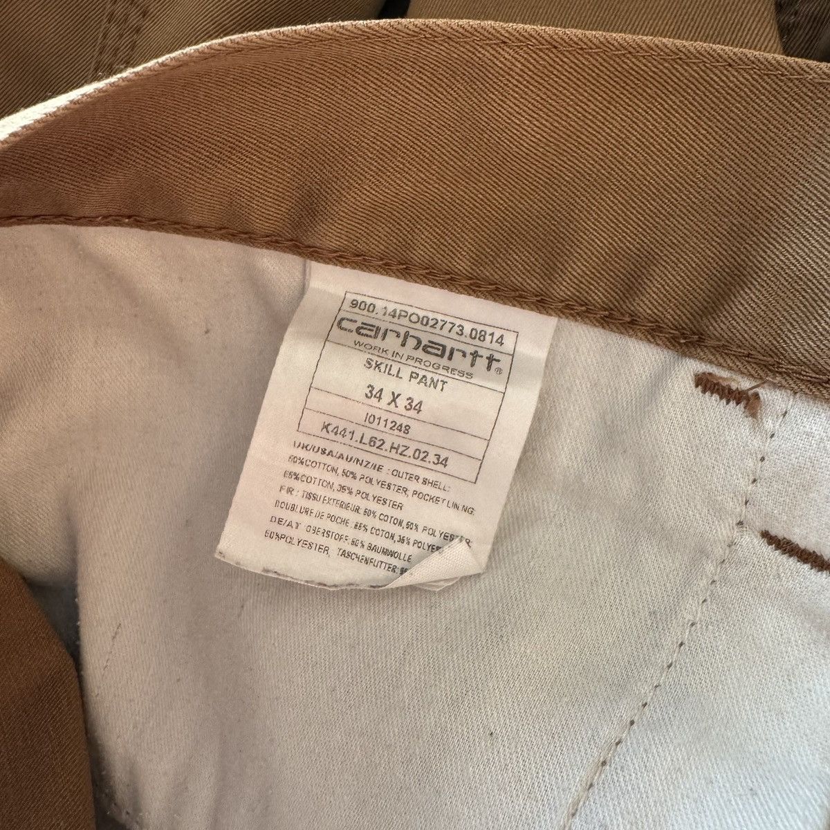 Carhartt 🔥🔥 Carhartt WIP Skill Pants Size US 34 / EU 50 - 4 Thumbnail