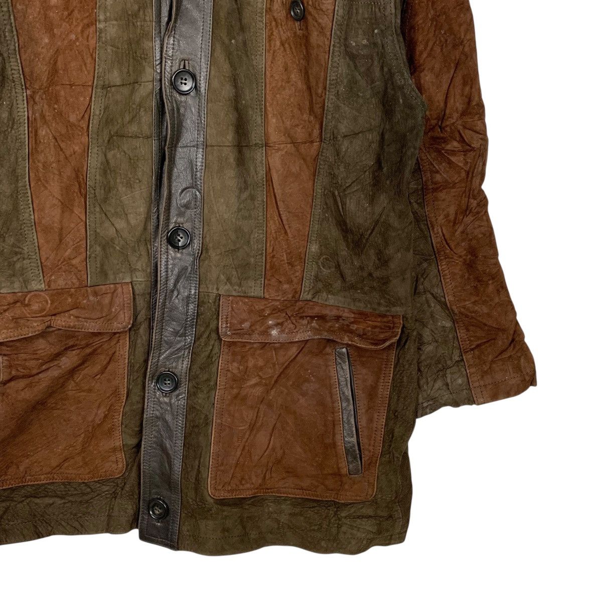 Japanese Brand Japanese Brand Takachi Suede Leather Jacket Size US M / EU 48-50 / 2 - 4 Thumbnail