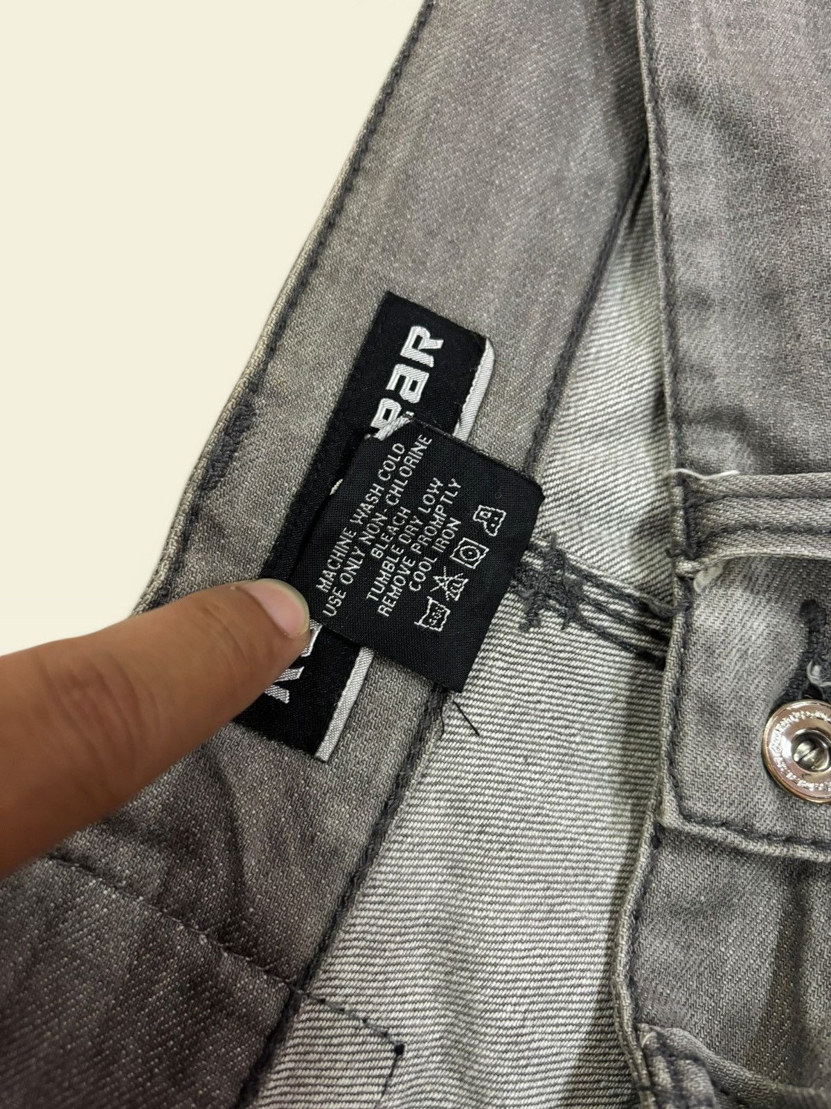 Rocawear Grunge Rocawear Baggy Ultility Dirty Washed Jeans Size US 34 / EU 50 - 12 Thumbnail
