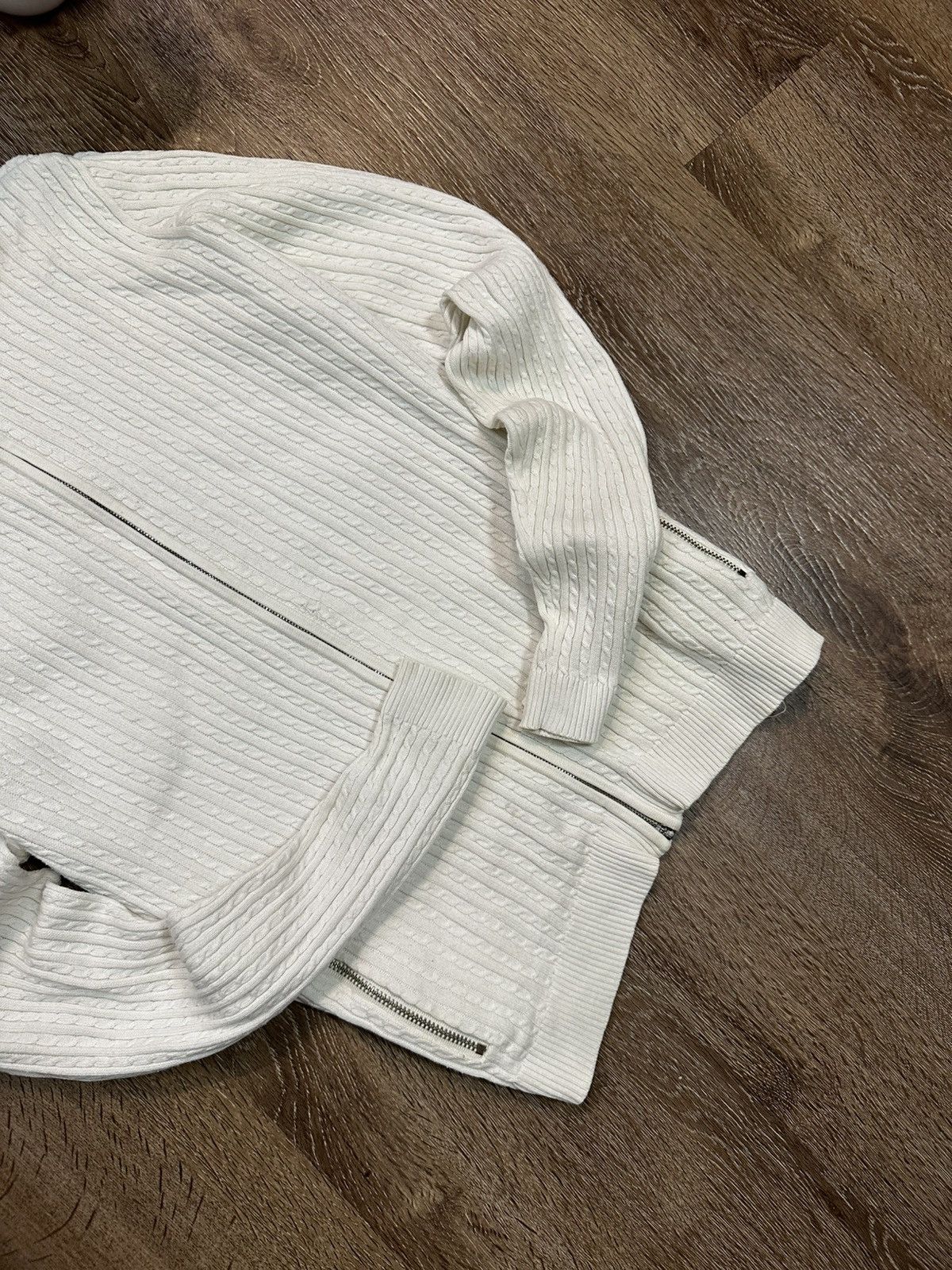Ralph Lauren Lauren Ralph Lauren Petite Knitted Zip Size S / US 4 / IT 40 - 3 Thumbnail