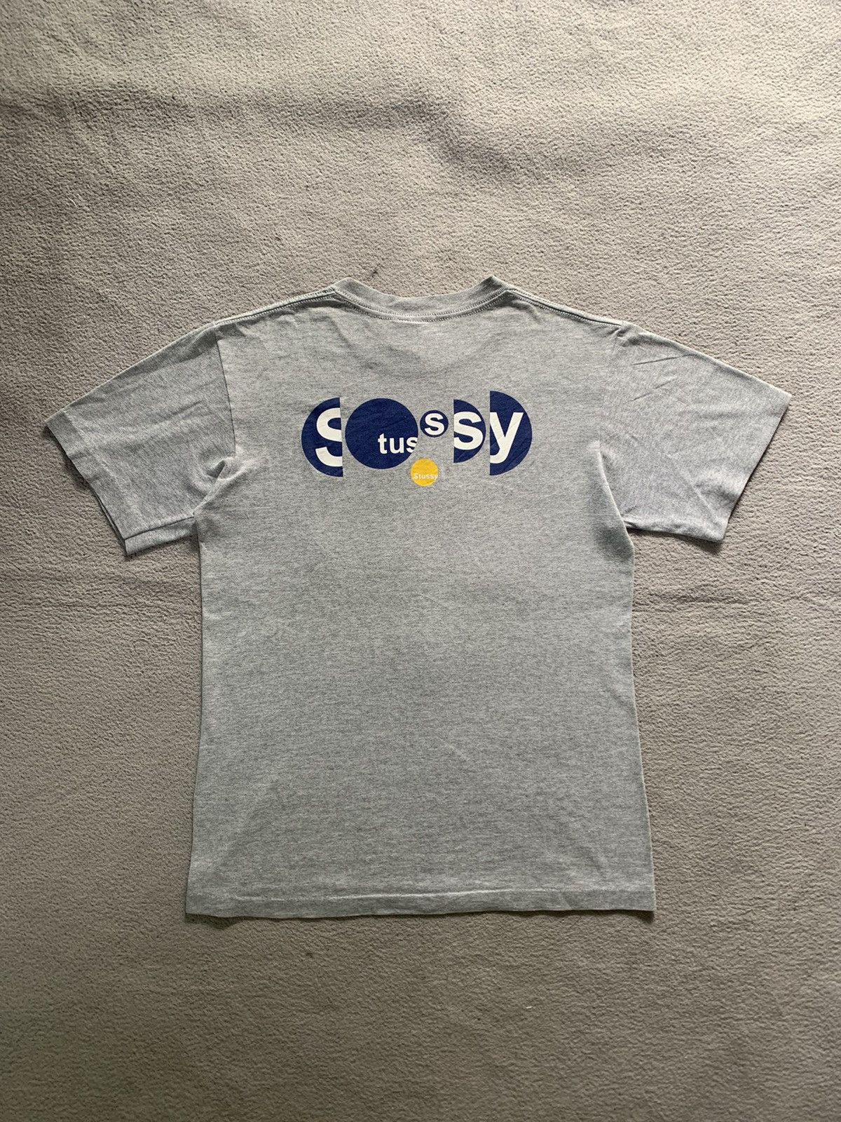 Stussy × Vintage Vintage Stussy Mastercard parody Logo Tshirt Size US S / EU 44-46 / 1 - 2 Thumbnail