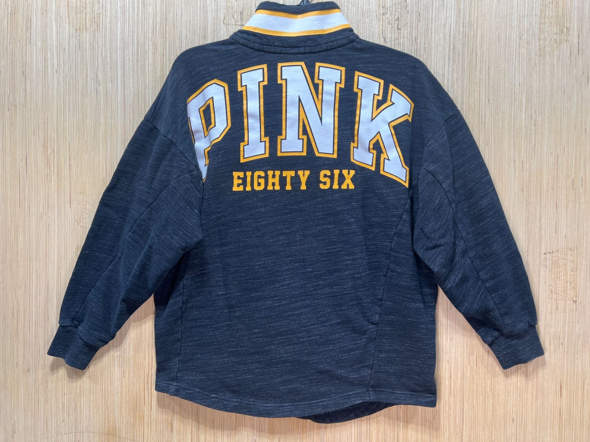 Victoria's Secret Pink - Victoria's Secret - Women's Charcoal Black Sherpa 1/4 Size XS / US 0-2 / IT 36-38 - 2 Thumbnail
