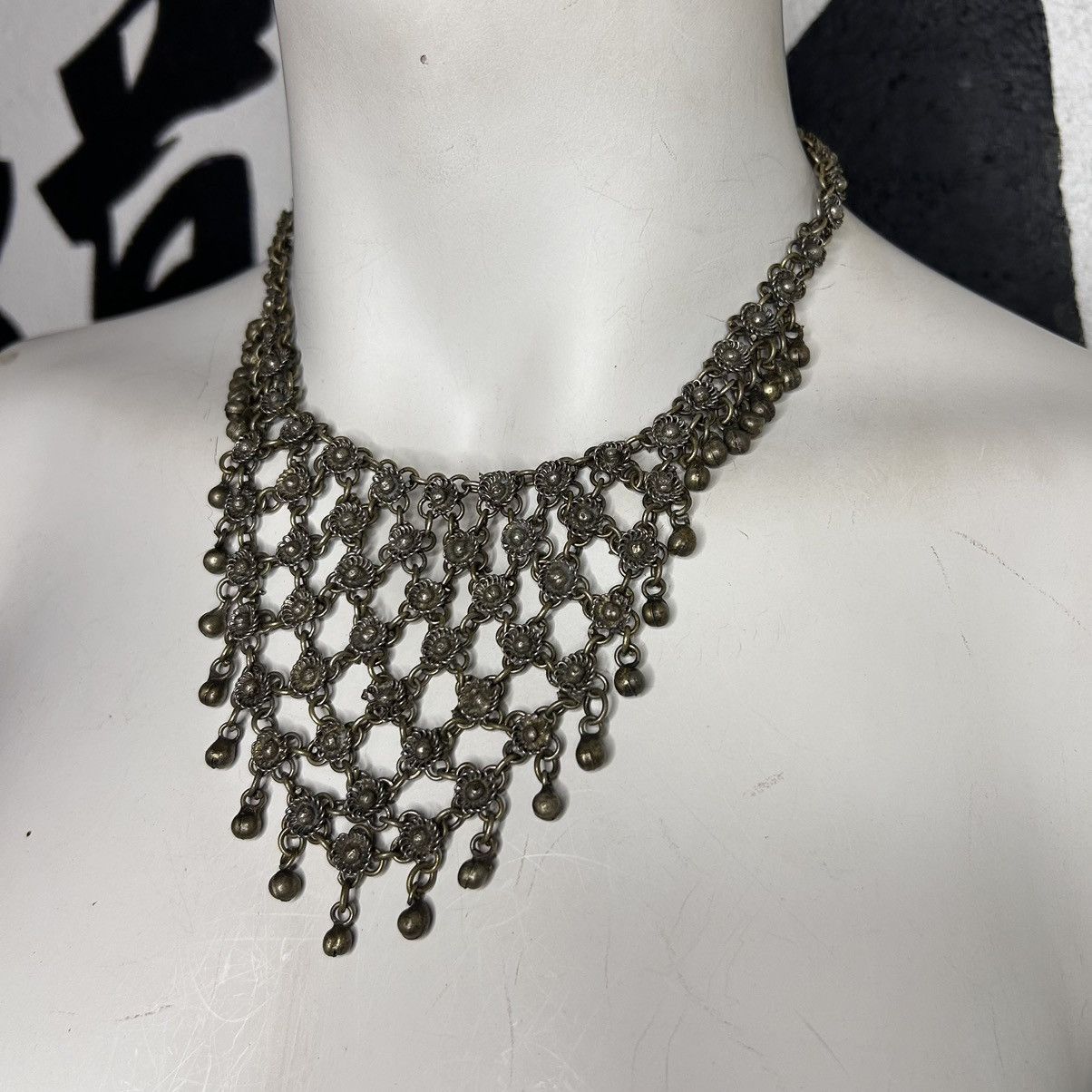 If Six Was Nine × Vintage Tribal Chain Mail Choker Size ONE SIZE - 7 Thumbnail