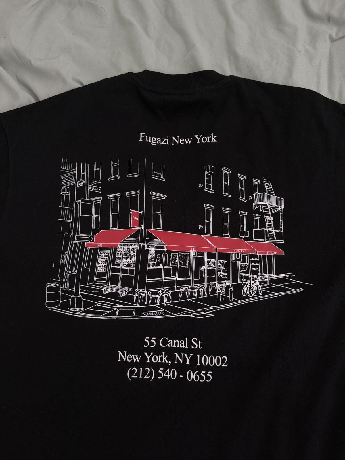 Fugazi NY store exclusive T shirt
