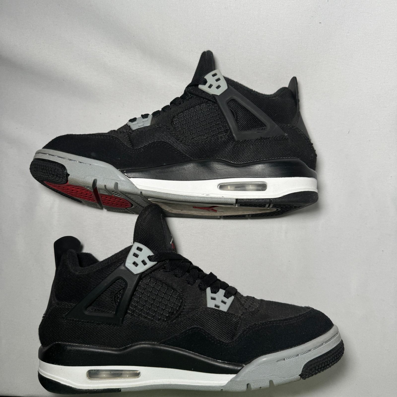 Jordan Brand × Nike Size 7 - Air Jordan 4 Retro SE GS Black Canvas Men's Shoes Size US 7 / EU 40 - 3 Thumbnail