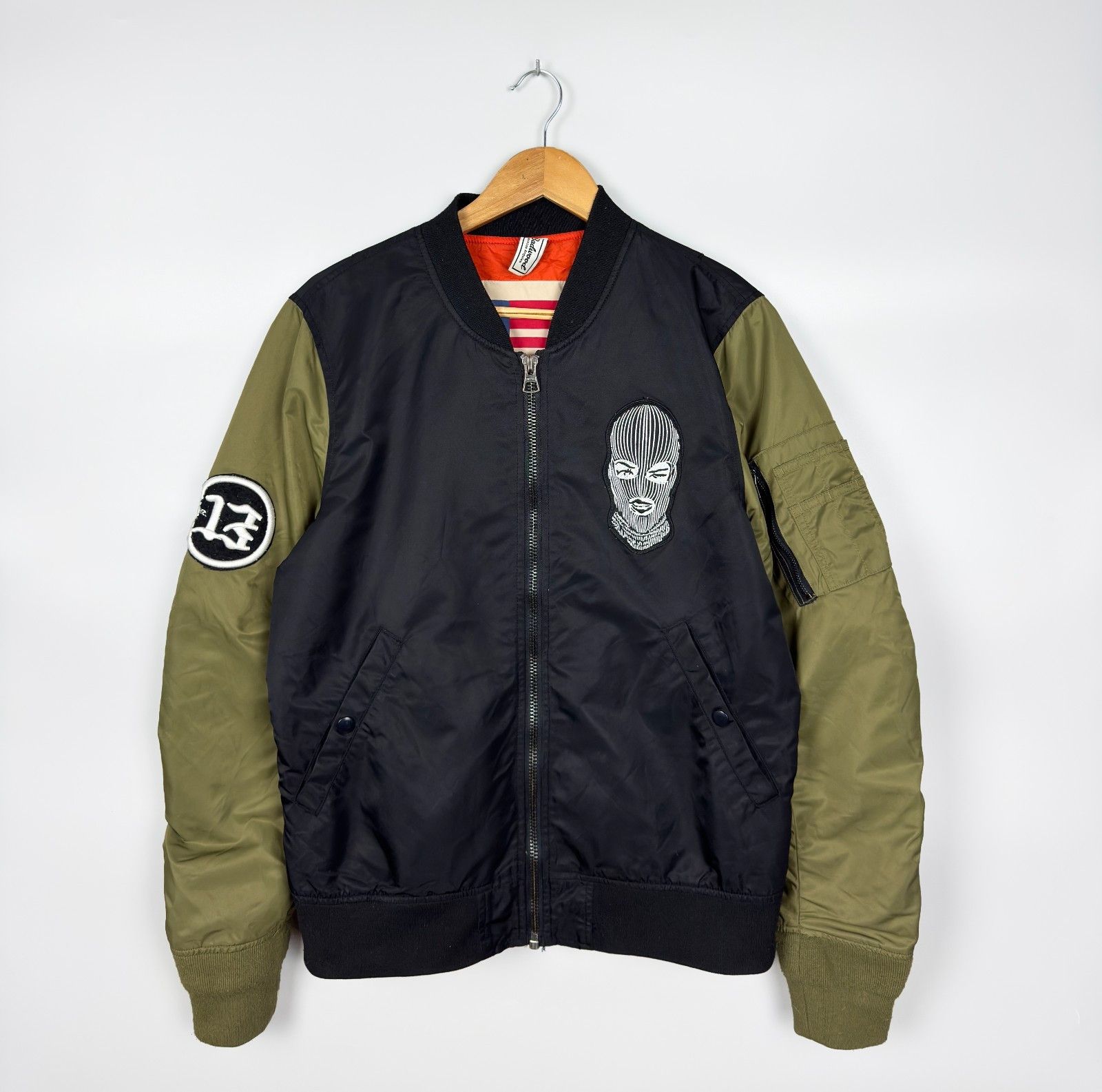 Alpha Industries × Nike MA-1 Anarchy Bomber Jacket | Grailed
