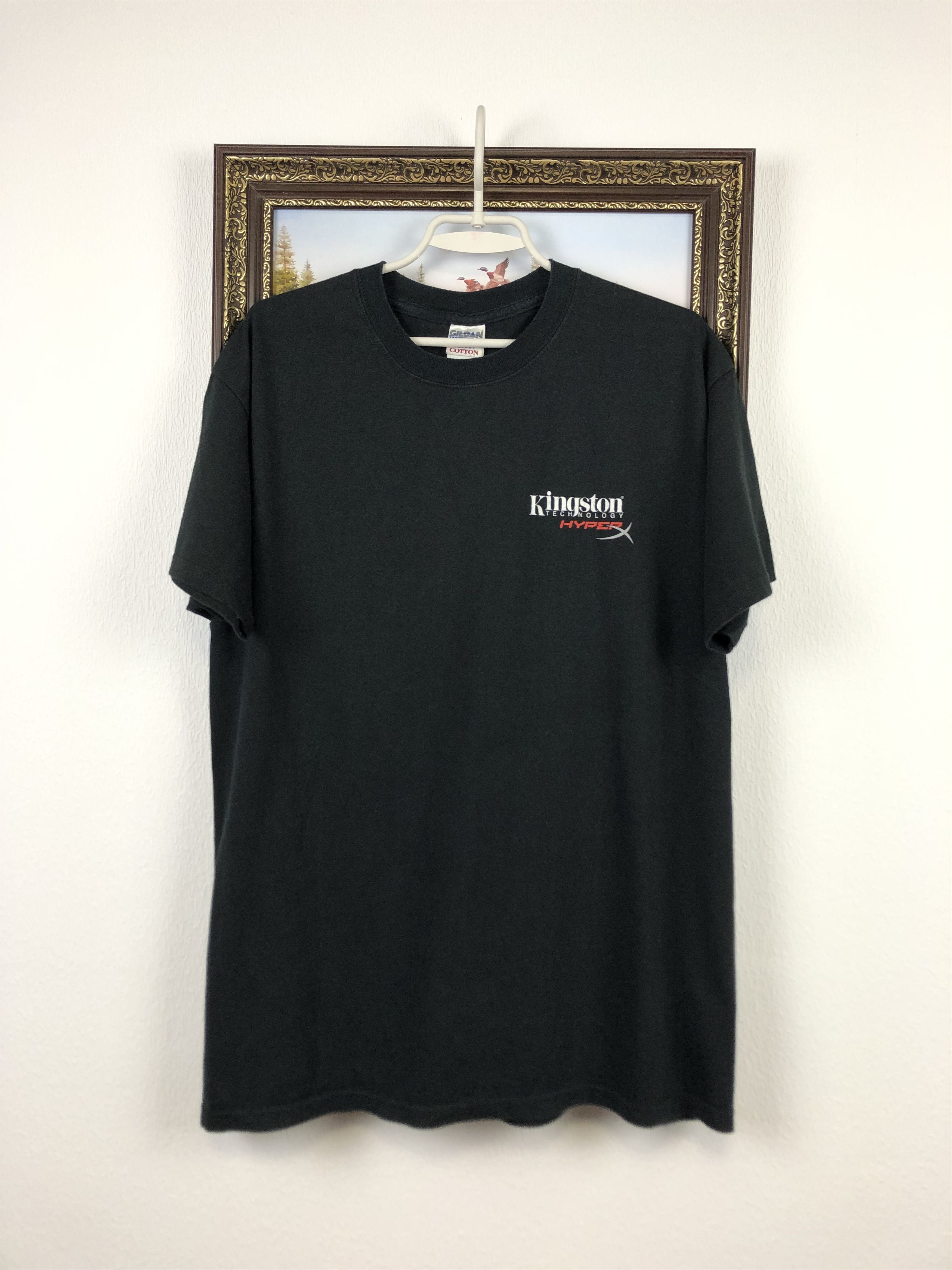Vintage Vintage Kingston Technology Art Tee Shirt Rare Size US L / EU 52-54 / 3 - 4 Thumbnail