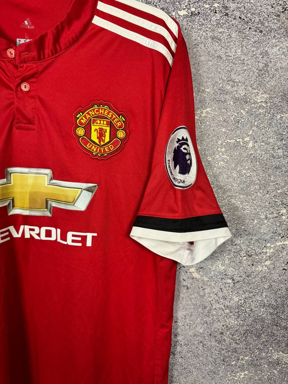 Vintage MATA Manchester United 2017/18 Fan Soccer Jersey Medium Size US M / EU 48-50 / 2 - 4 Thumbnail