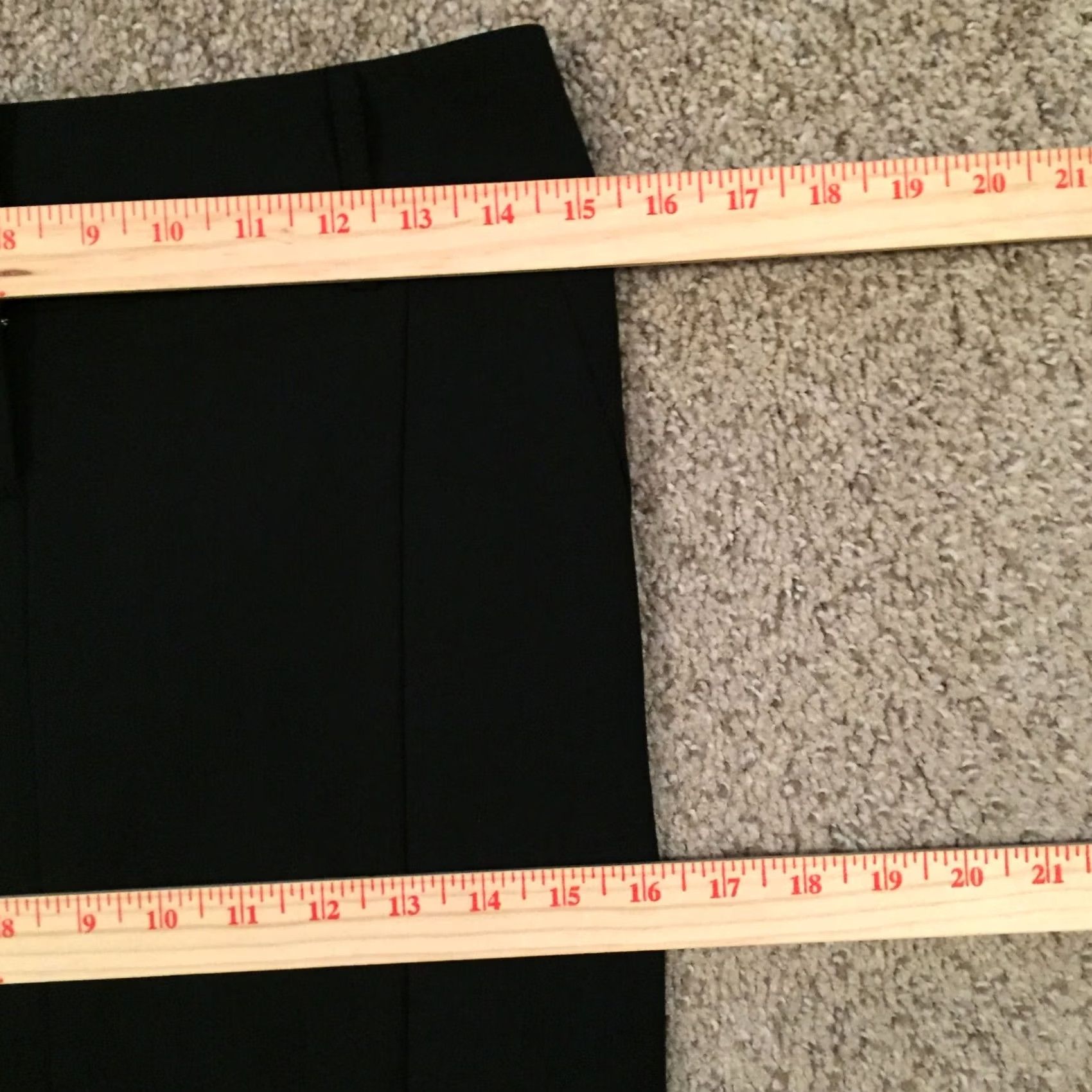 Express Express Skirt Slim Black Knee Length Lined Pencil Size 0 Women Size 25" / US 0 / IT 36 - 4 Thumbnail