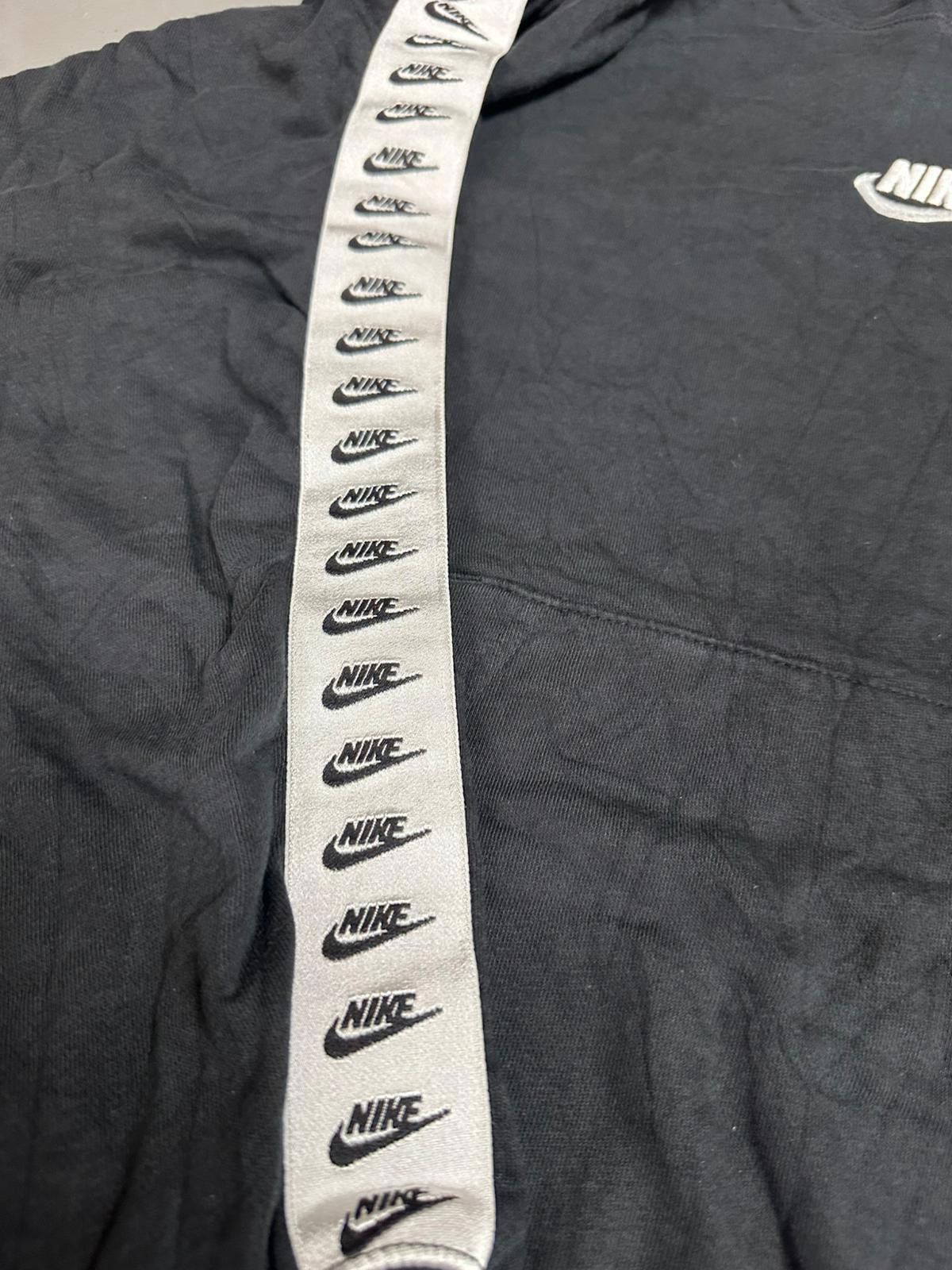 Nike Nike Logo Hoodie with Tape Stripes Size US M / EU 48-50 / 2 - 3 Thumbnail