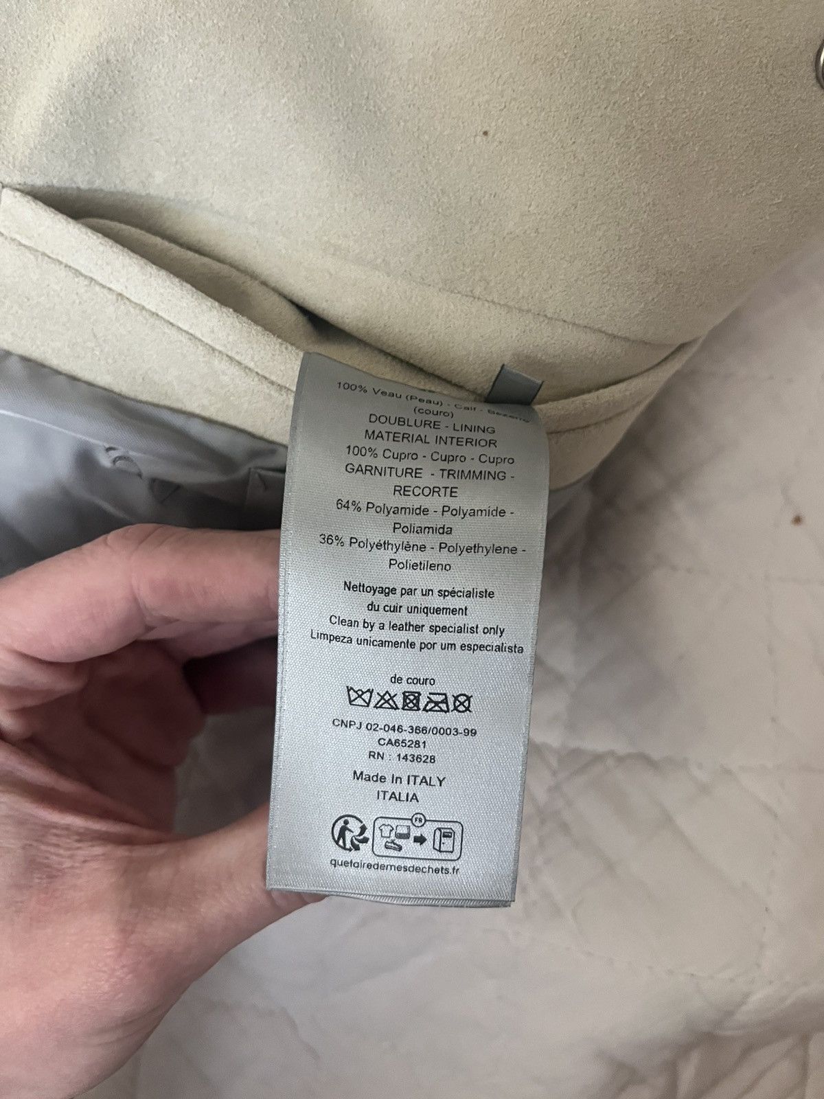 Dior Dior overshirt calfskin NEVER WORN Size US S / EU 44-46 / 1 - 6 Thumbnail