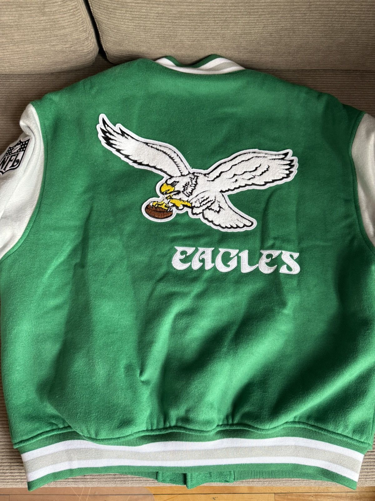 Mitchell & Ness Eagles Varsity Jacket Diana Mitchell and Ness - Size Large Size US L / EU 52-54 / 3 - 1 Thumbnail