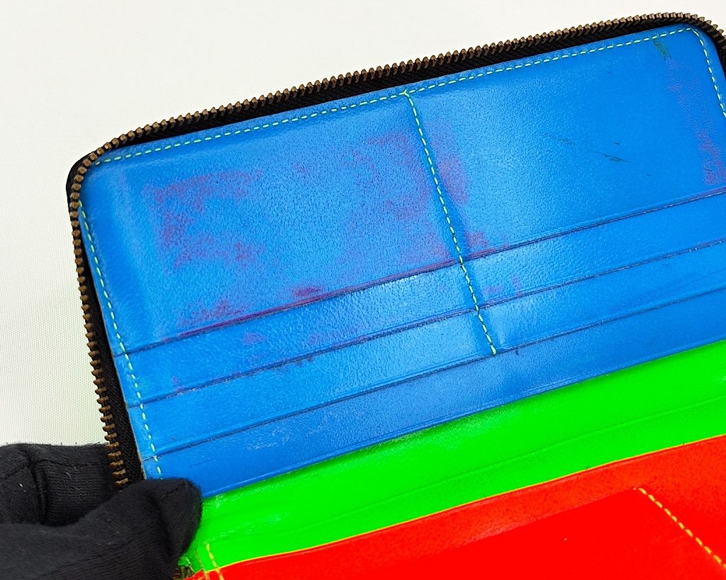Comme des Garcons COMME DES GARCONS multi color zip around wallet Size ONE SIZE - 4 Thumbnail