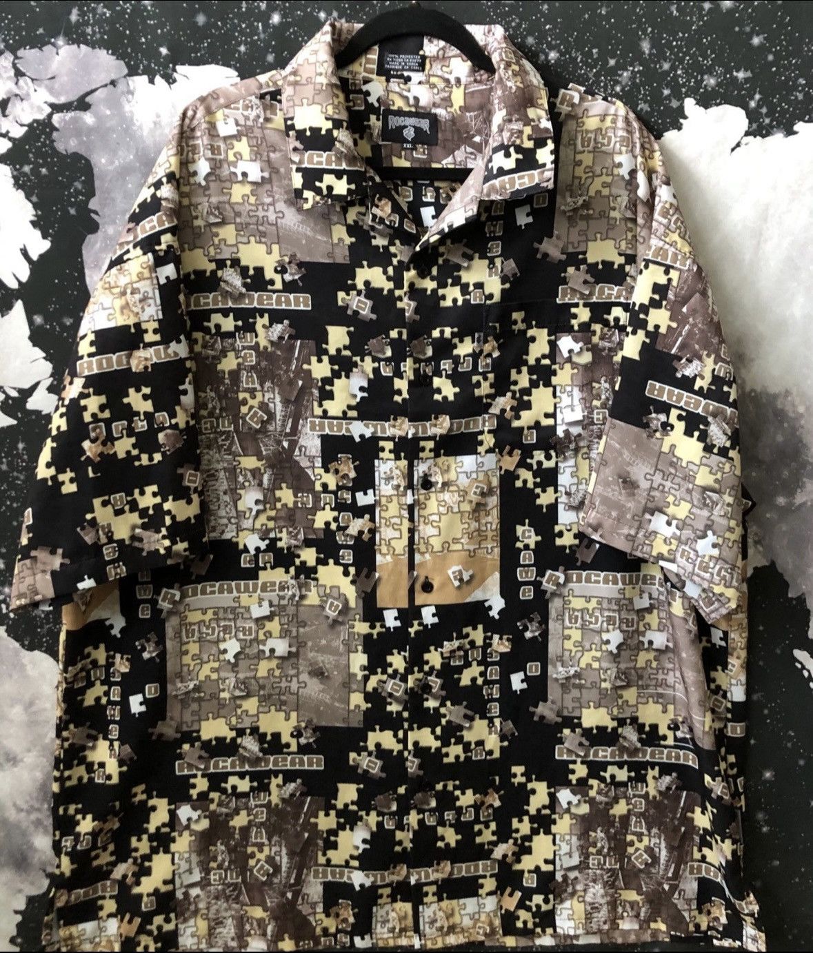 Rocawear × Vintage Rocawear shirt Size US XXL / EU 58 / 5 - 1 Thumbnail