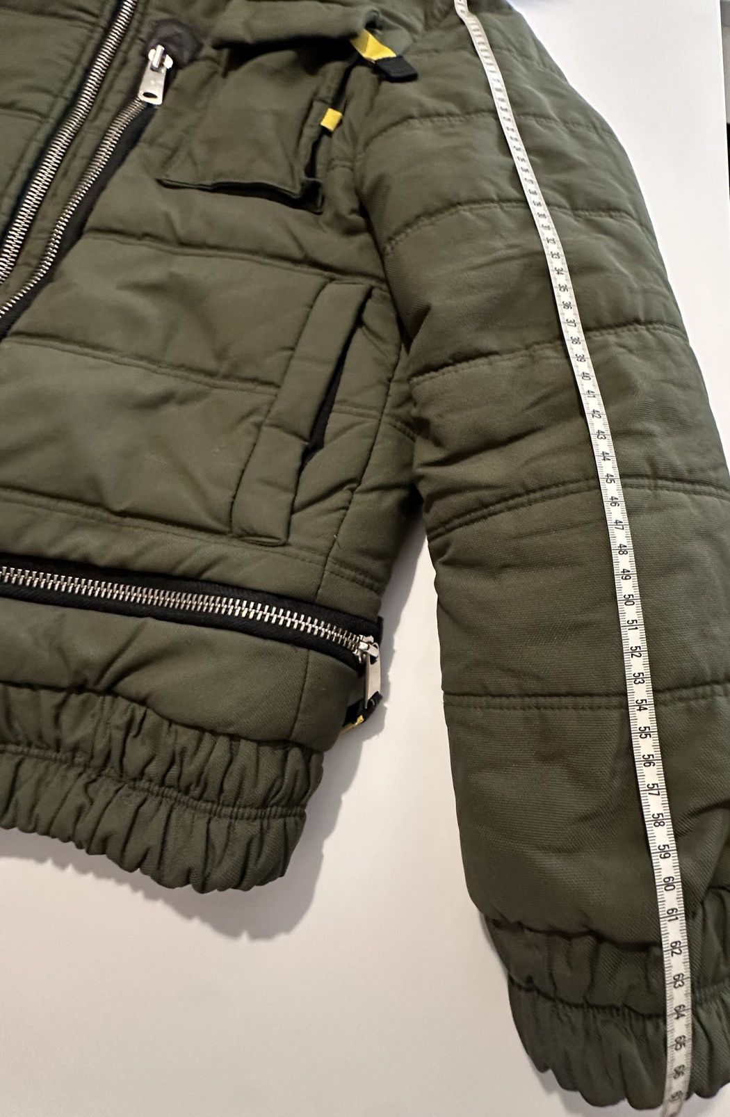 Other Green - khaki Fox Bomber Jacket with Fox Hood Size US M / EU 48-50 / 2 - 14 Thumbnail