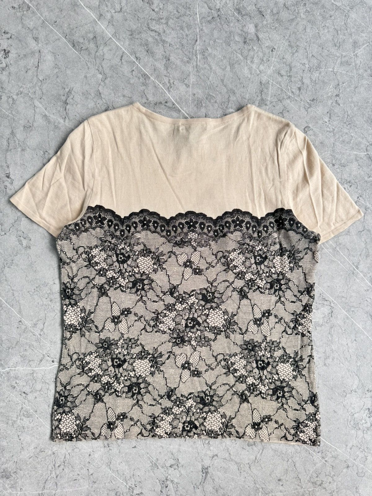 Lanvin LANVIN COLLECTION Lace Panel Top Size S / US 4 / IT 40 - 2 Thumbnail