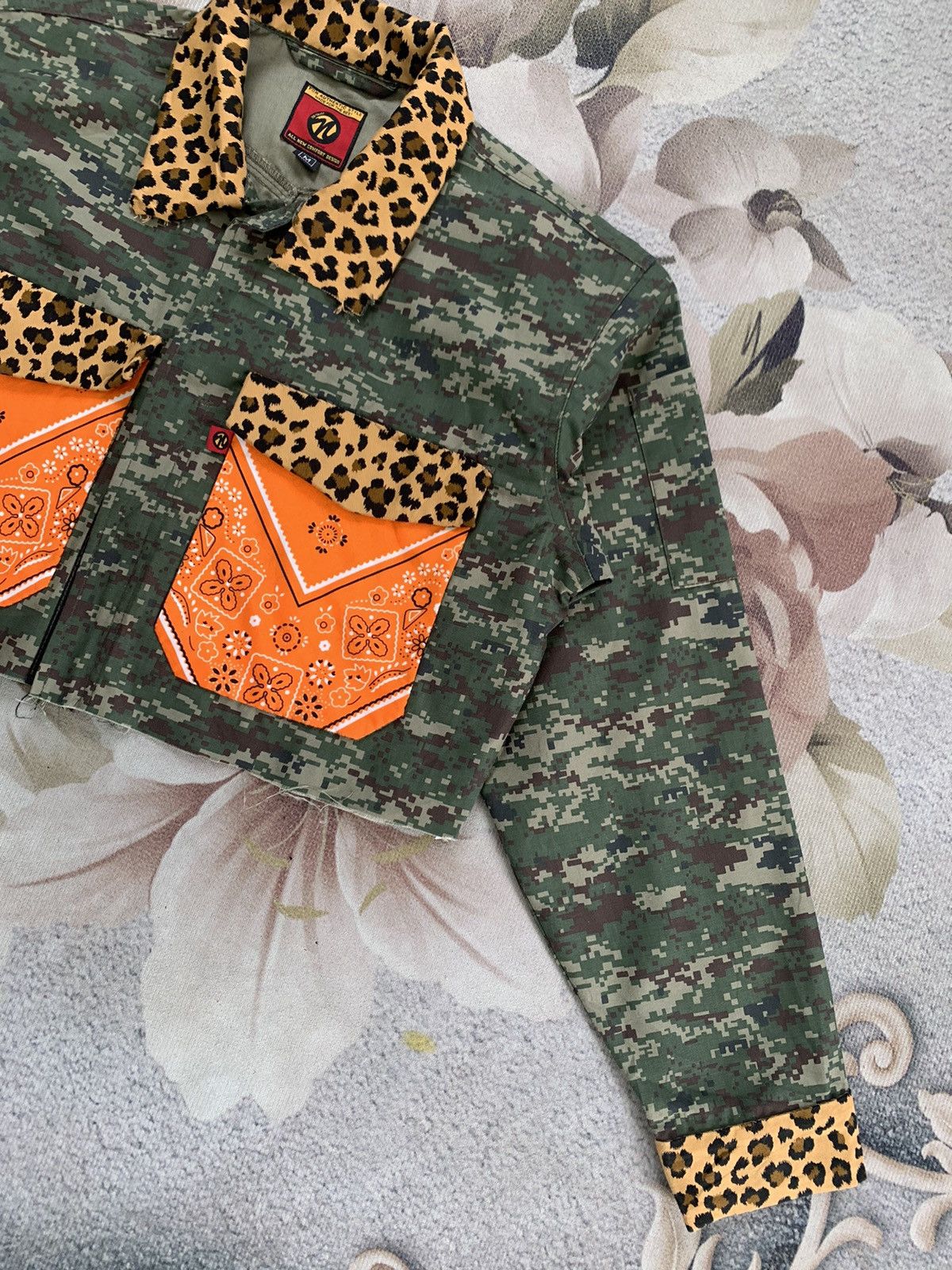 Mastercraft Union Custom Camo Paisley Crop Jacket Union Made Size US M / EU 48-50 / 2 - 4 Thumbnail