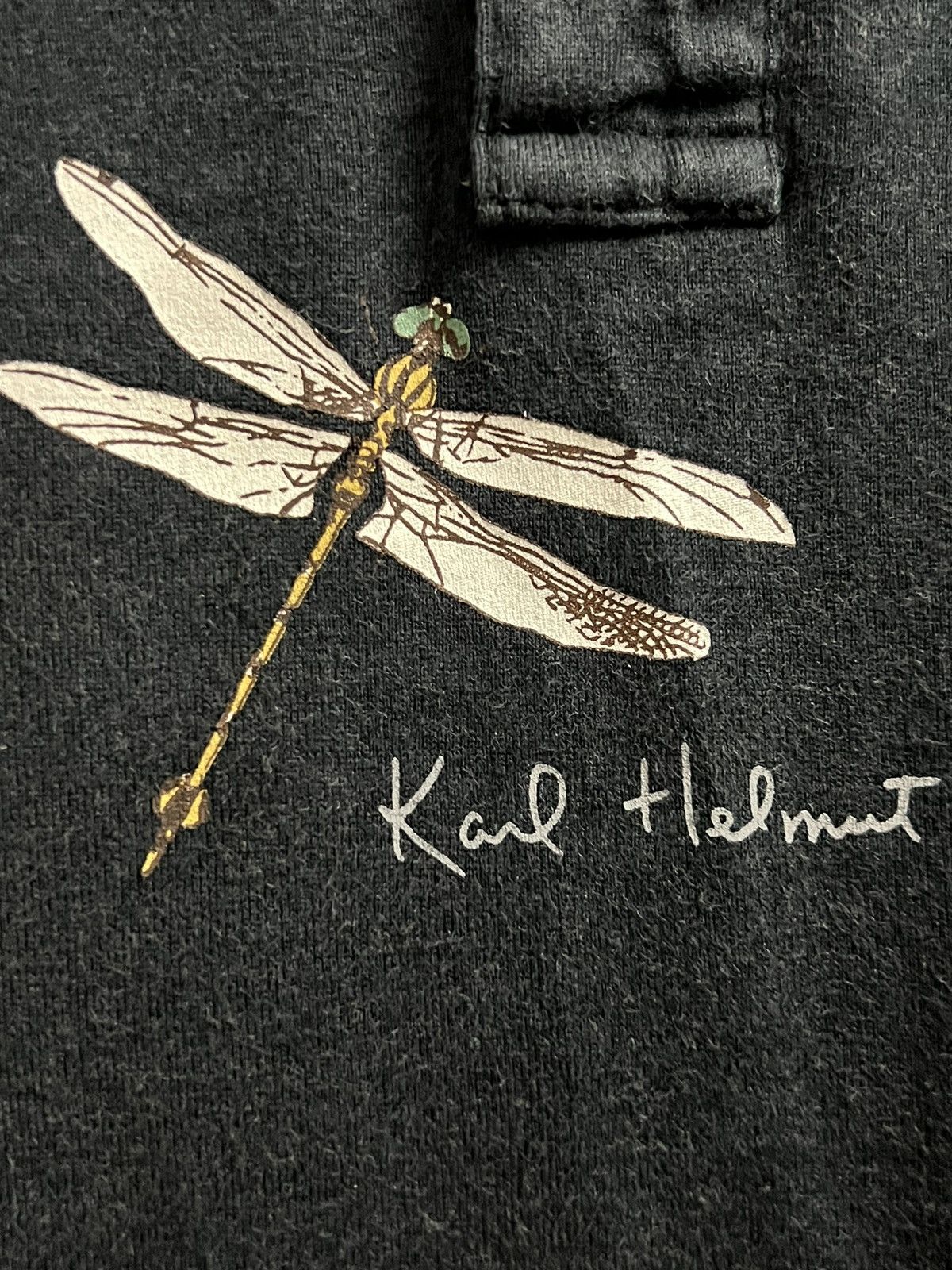 Karl Helmut Karl Helmut tee Seditionaries Japan calligraphy dragonfly Size US M / EU 48-50 / 2 - 4 Thumbnail