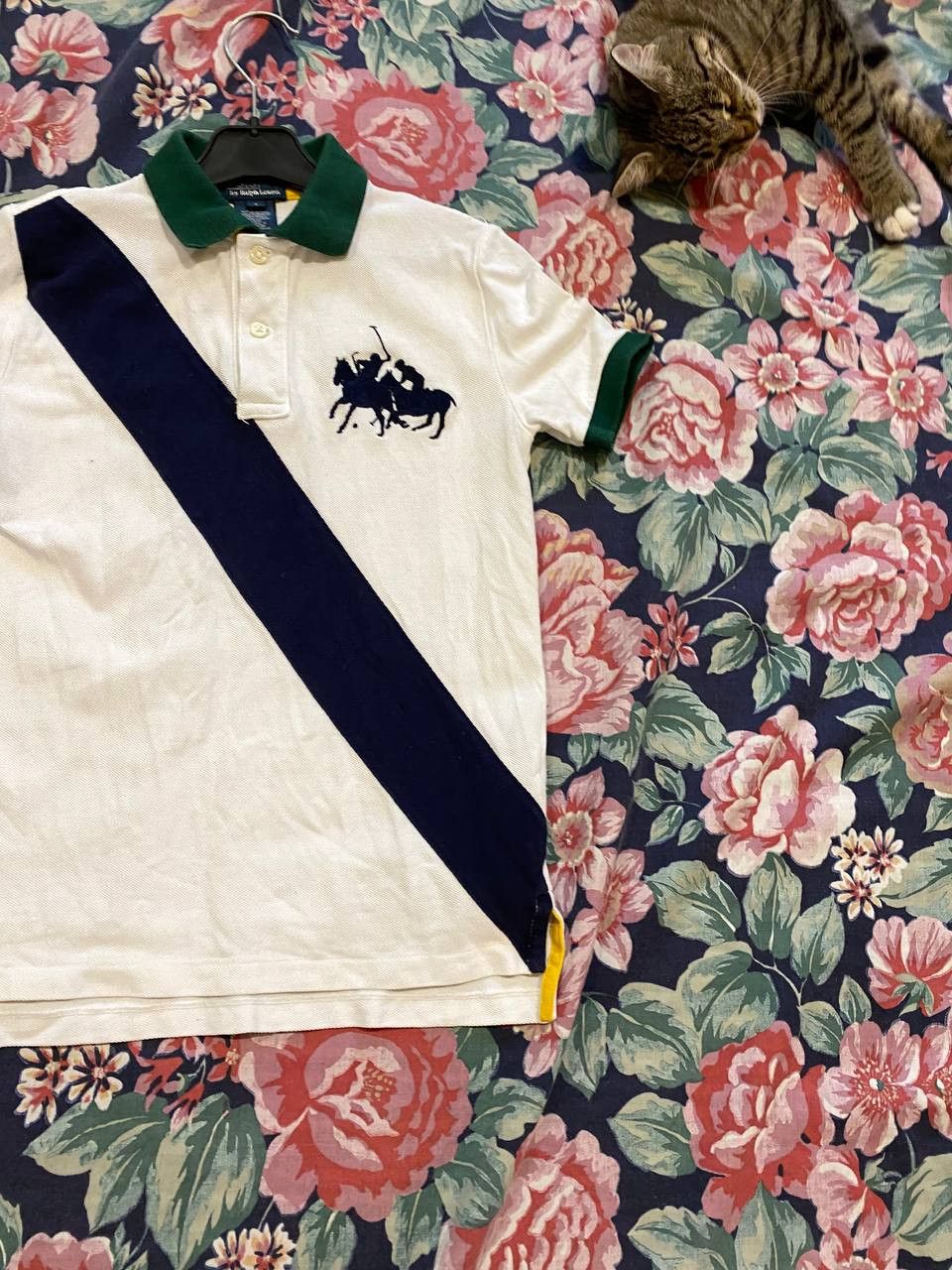 Polo Ralph Lauren Vintage logo big pony #3 KIDS Y2K Polo Ralph Lauren T-shirt Size US XXS / EU 40 - 12 Thumbnail
