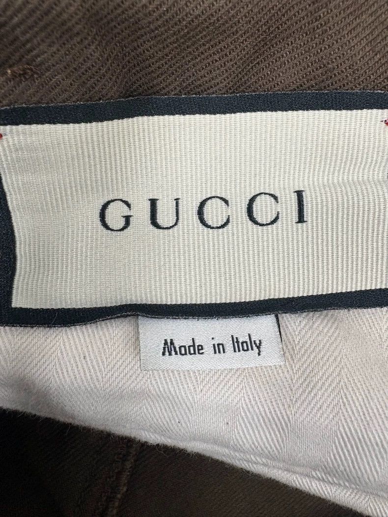 Gucci Gucci Red and green pocket overalls pant 2502-Nextarrow Size US 32 / EU 48 - 4 Thumbnail