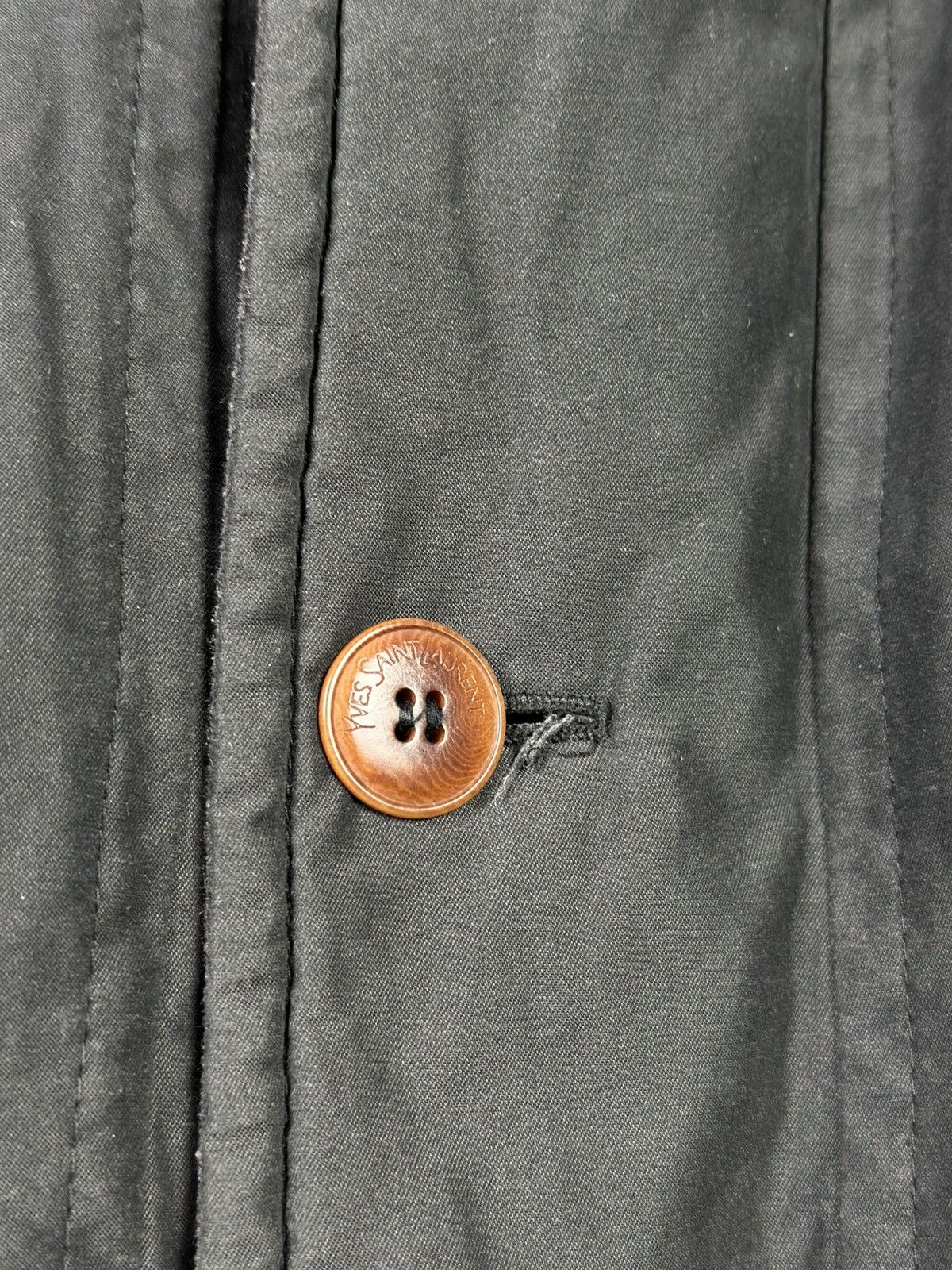 Designer × Vintage × Yves Saint Laurent Vintage Yves Saint Laurent Big Logo Monogram Jacket Size US L / EU 52-54 / 3 - 13 Thumbnail