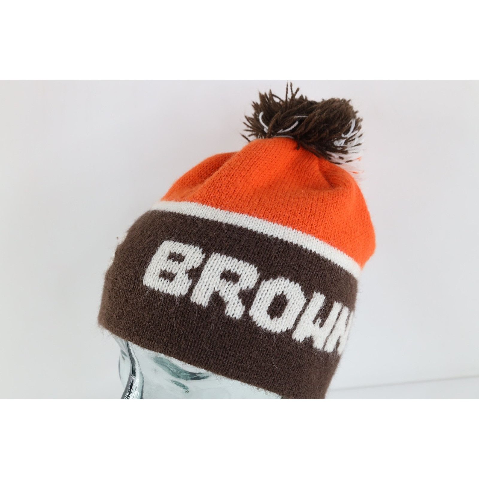 Vintage Vintage 80s 90s Spell Out Cleveland Browns Football Beanie Size ONE SIZE - 1 Thumbnail