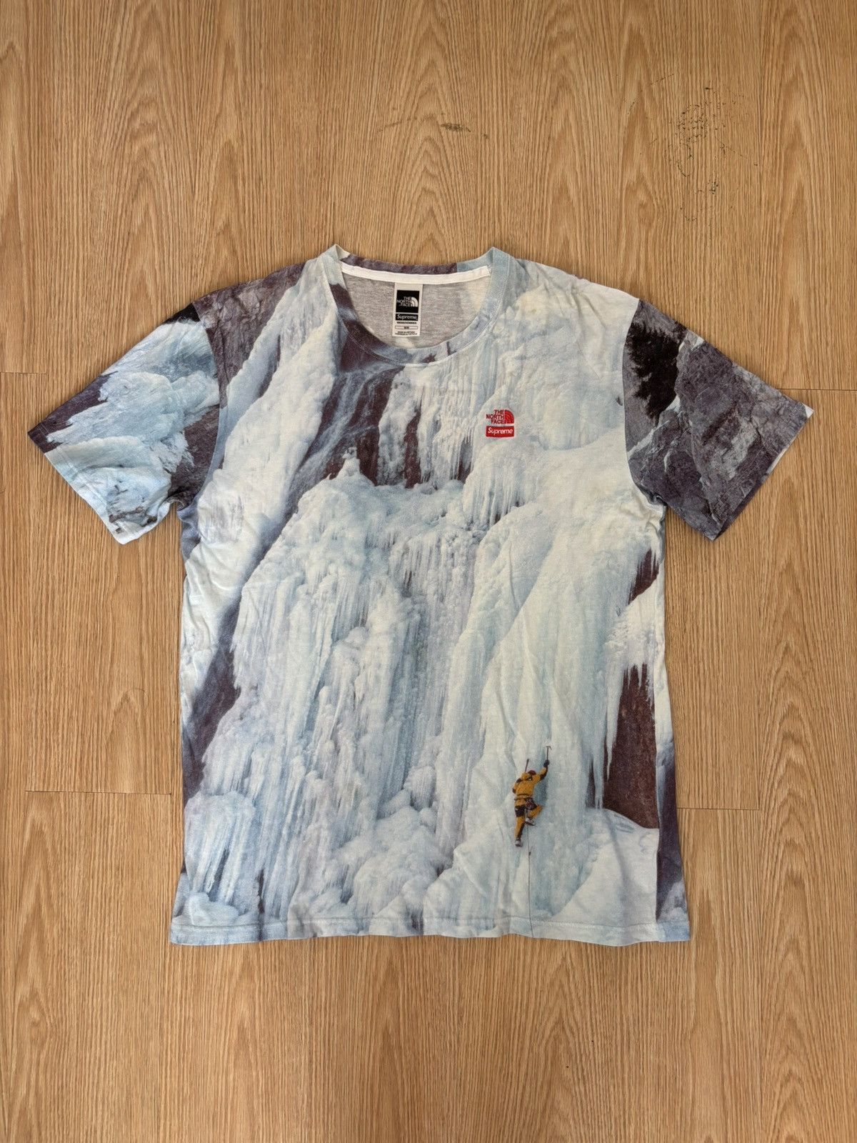 Supreme × The North Face SS21 Supreme X The North Face Overprinted Tee Size US M / EU 48-50 / 2 - 1 Thumbnail