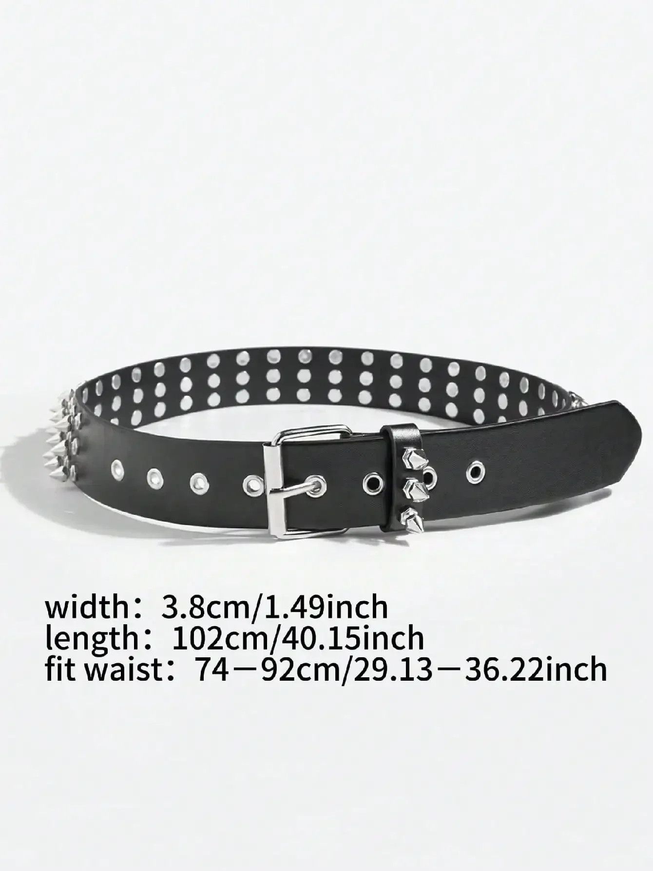 Japanese Brand × Vintage Heavy Metal Rivet Belt Size ONE SIZE - 5 Thumbnail