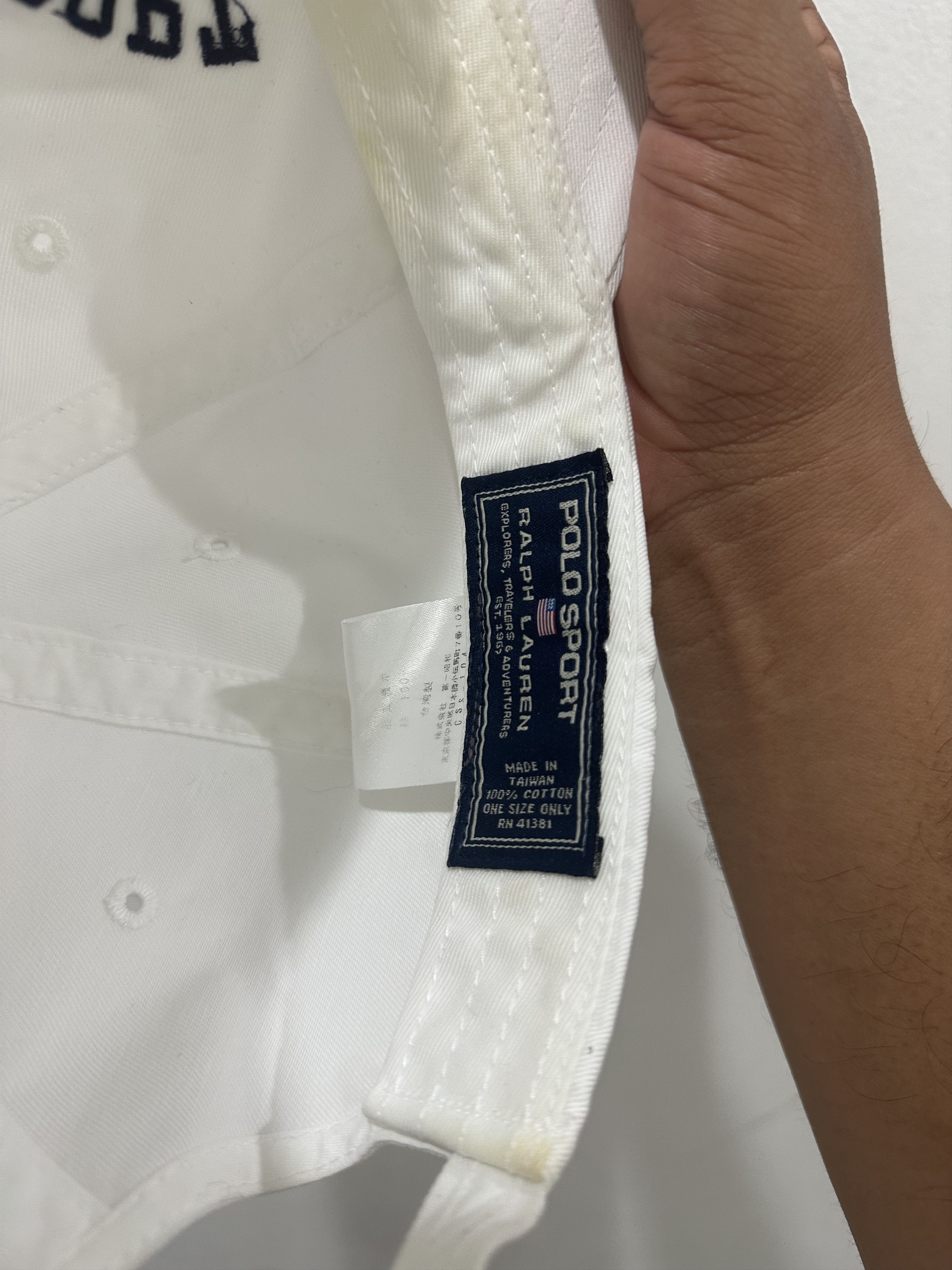 Polo Ralph Lauren VTG Polo Sport Hat Size ONE SIZE - 5 Thumbnail