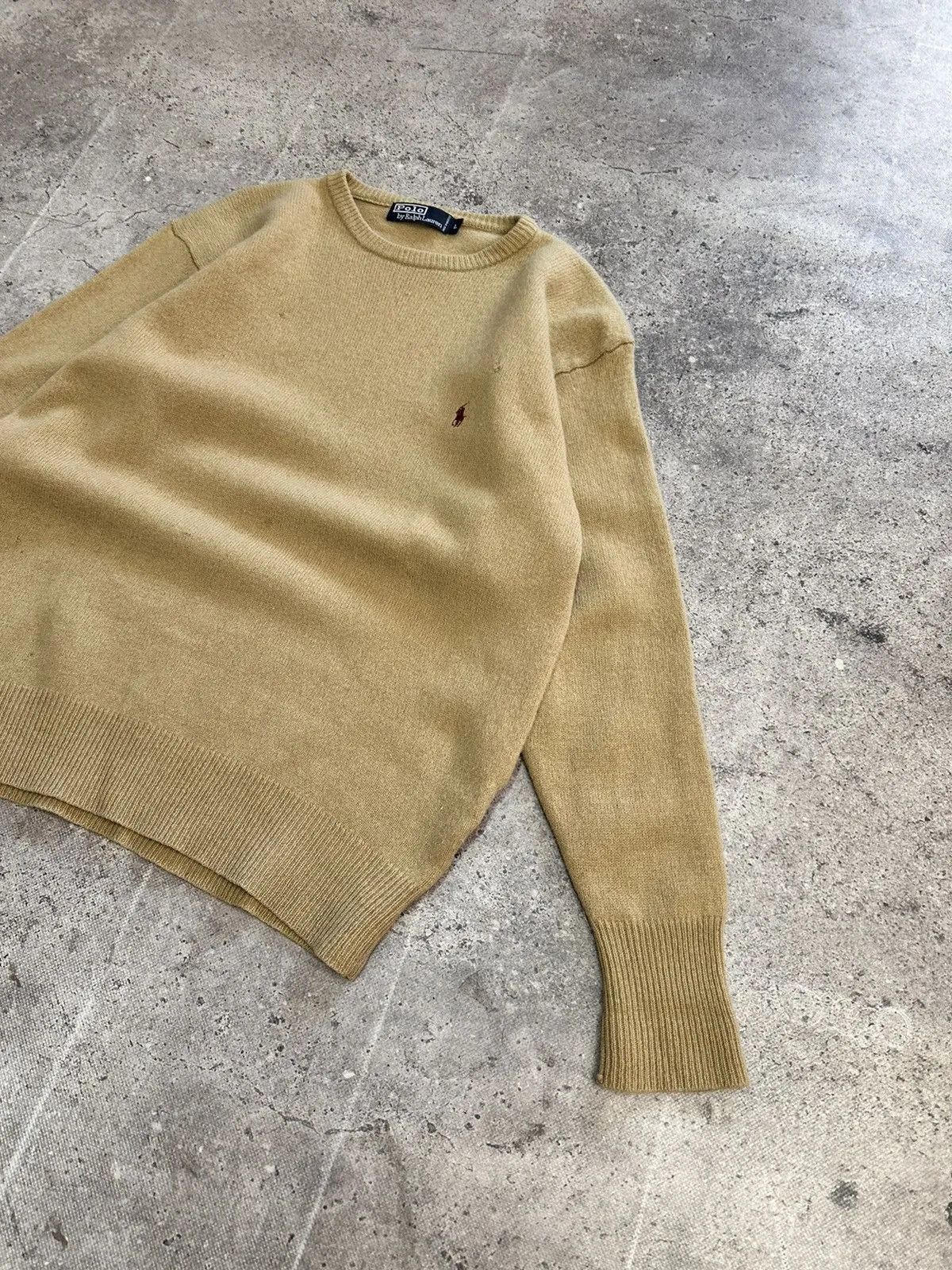 Polo Ralph Lauren FADED Polo Ralph Lauren Cable Knit cottone sweater Size US M / EU 48-50 / 2 - 6 Thumbnail