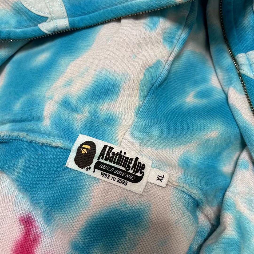 Bape CAMO SHARK FULL ZIP HOODIE Size US XL / EU 56 / 4 - 4 Thumbnail