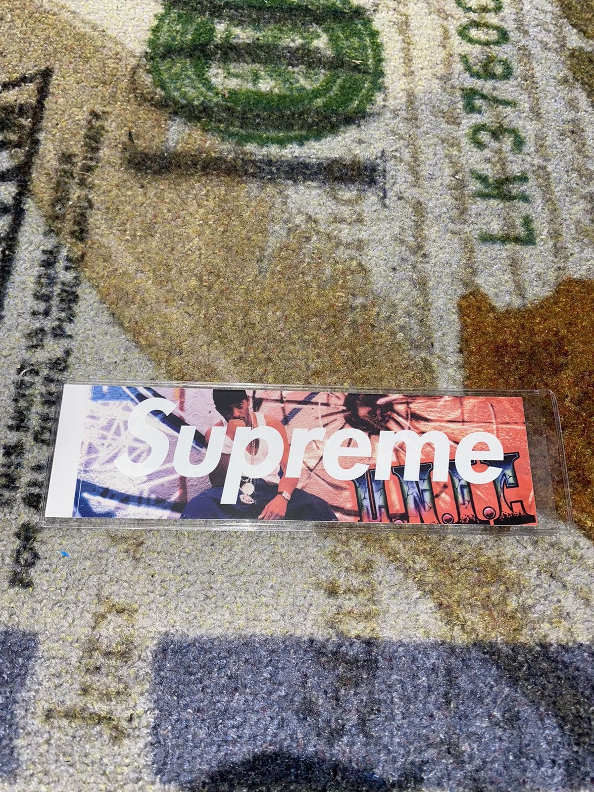Sony × Supreme Supreme Prodigy HNIC Box Logo Sticker Size ONE SIZE - 1 Thumbnail