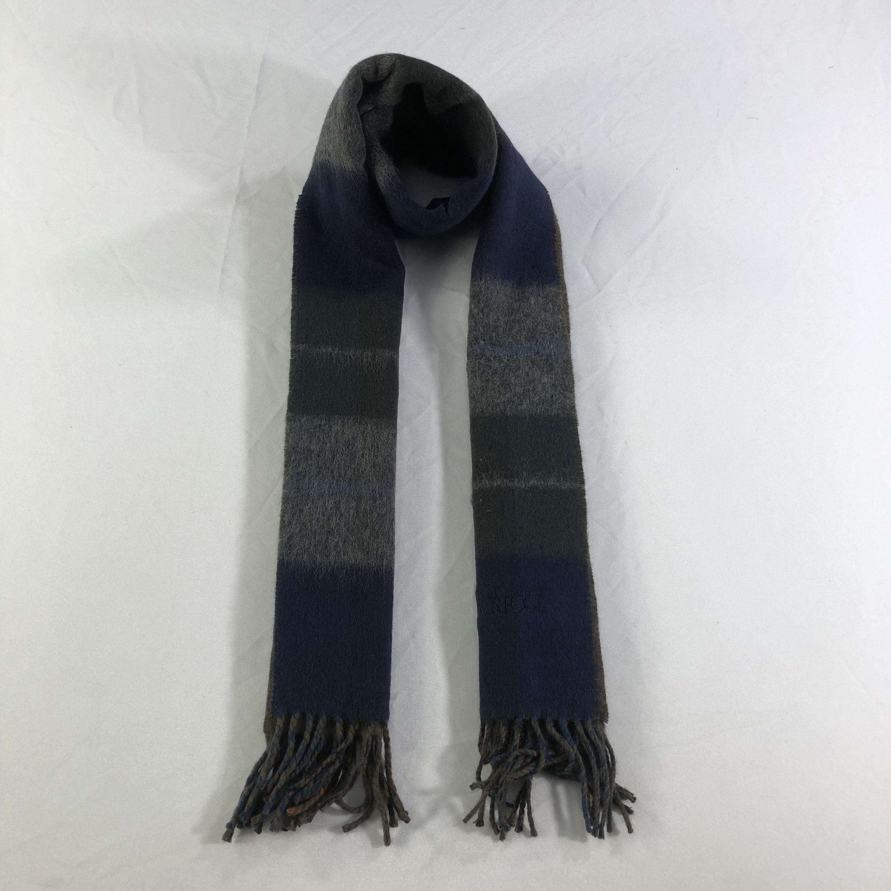 Nina Ricci Nina Ricci Tartan Wool Scarf Muffler V1516 Size ONE SIZE - 1 Thumbnail