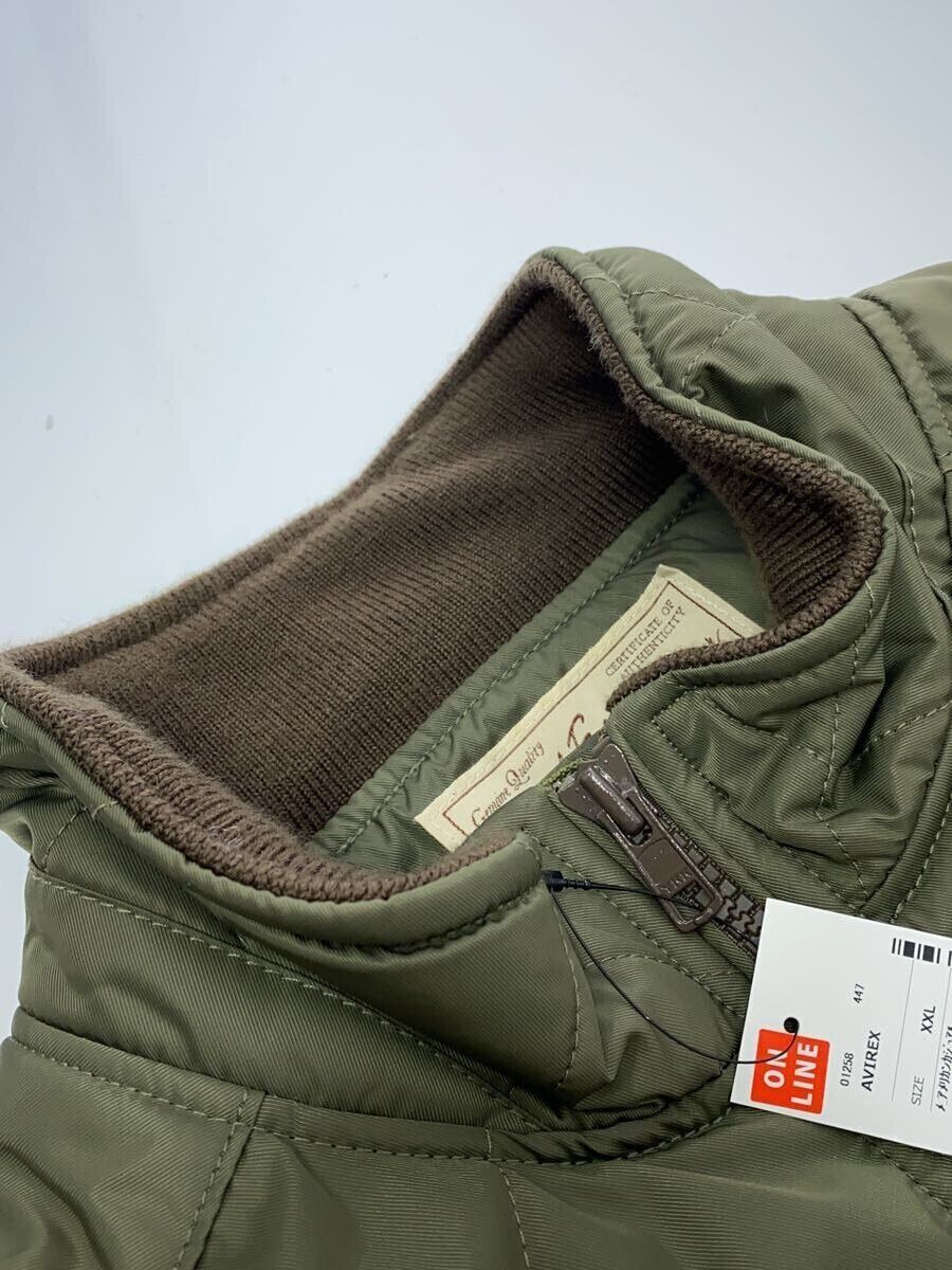 Avirex Avirex Polyester Flight Jacket Khaki Size US XXL / EU 58 / 5 - 9 Thumbnail