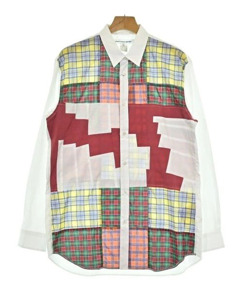 Comme des Garcons SHIRT Shirt Patchwork Check Cotton Size US L / EU 52-54 / 3 - 1 Thumbnail