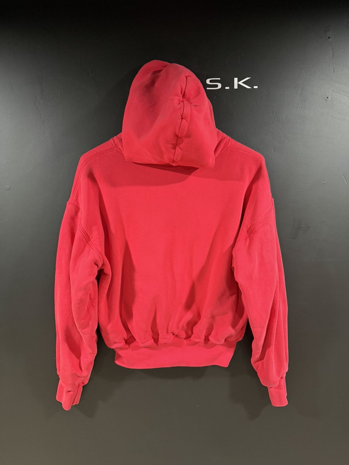 Gap × Yeezy Yeezy Gap Kanye West Ye Red Double Layered Perfect Hoodie M Size US M / EU 48-50 / 2 - 5 Thumbnail