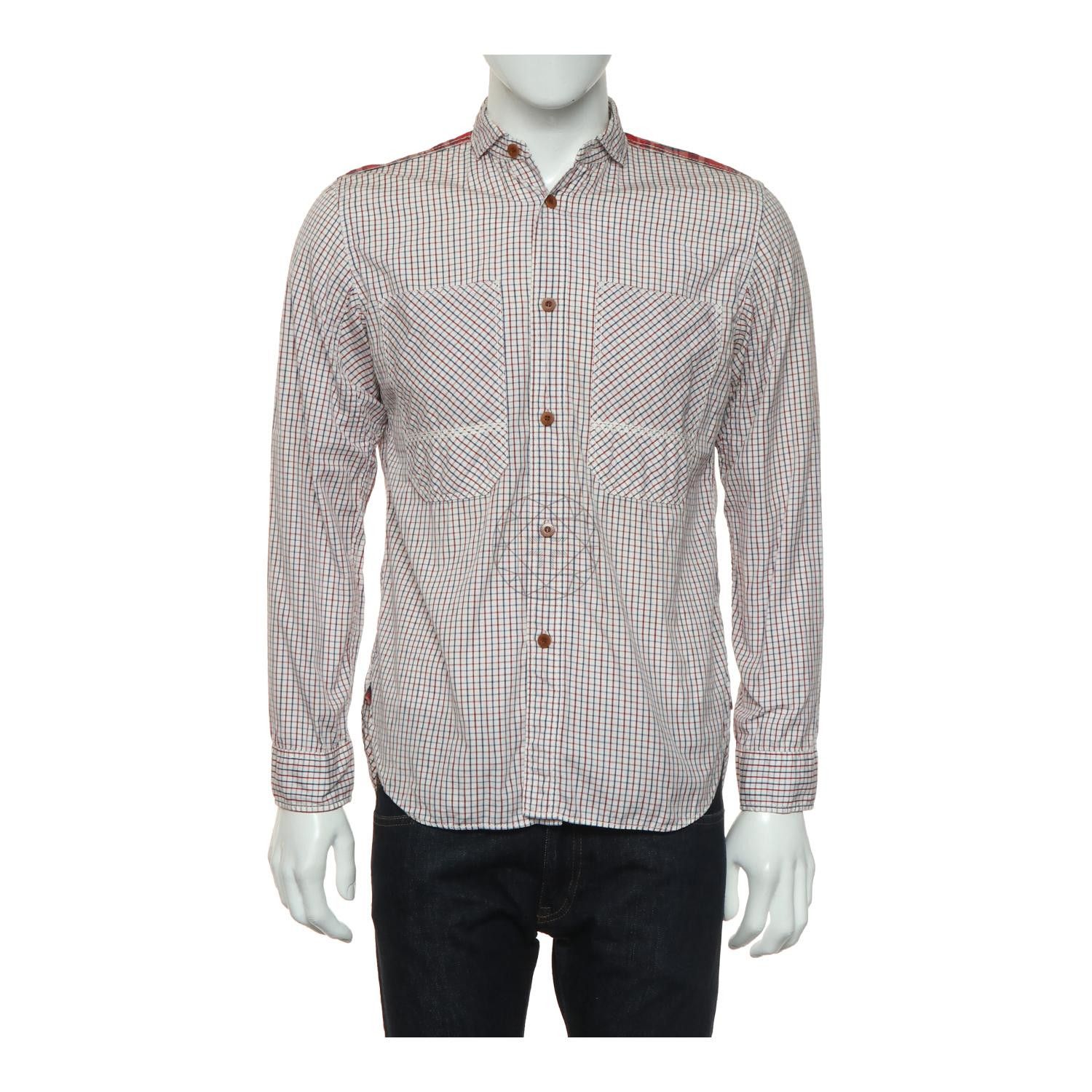 Comme des Garcons × Junya Watanabe Junya Watanabe CDG Man - FW11 Club Collar Mini Check Shirt Size US M / EU 48-50 / 2 - 8 Thumbnail