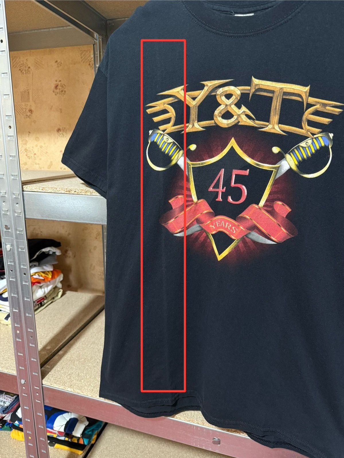 Band Tees × Vintage Vintage Y&T 45-years World Tour 2019 Rock Band T-Shirt Y2K Size US M / EU 48-50 / 2 - 6 Thumbnail