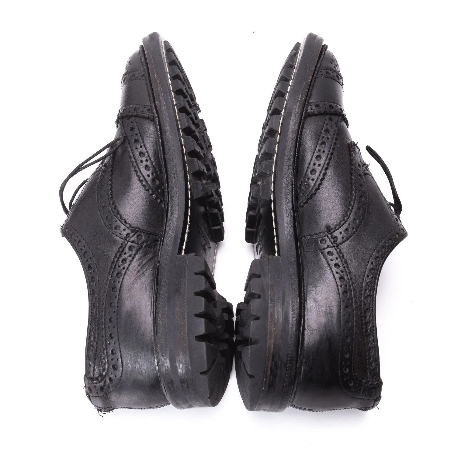 Junya Watanabe Country Leather Shoes in Black, Size 27cm Size US 9 / EU 42 - 12 Thumbnail