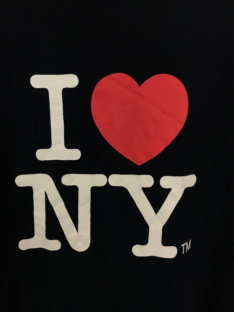 Vintage I Love New York big logo vintage cult tee Size US M / EU 48-50 / 2 - 3 Thumbnail