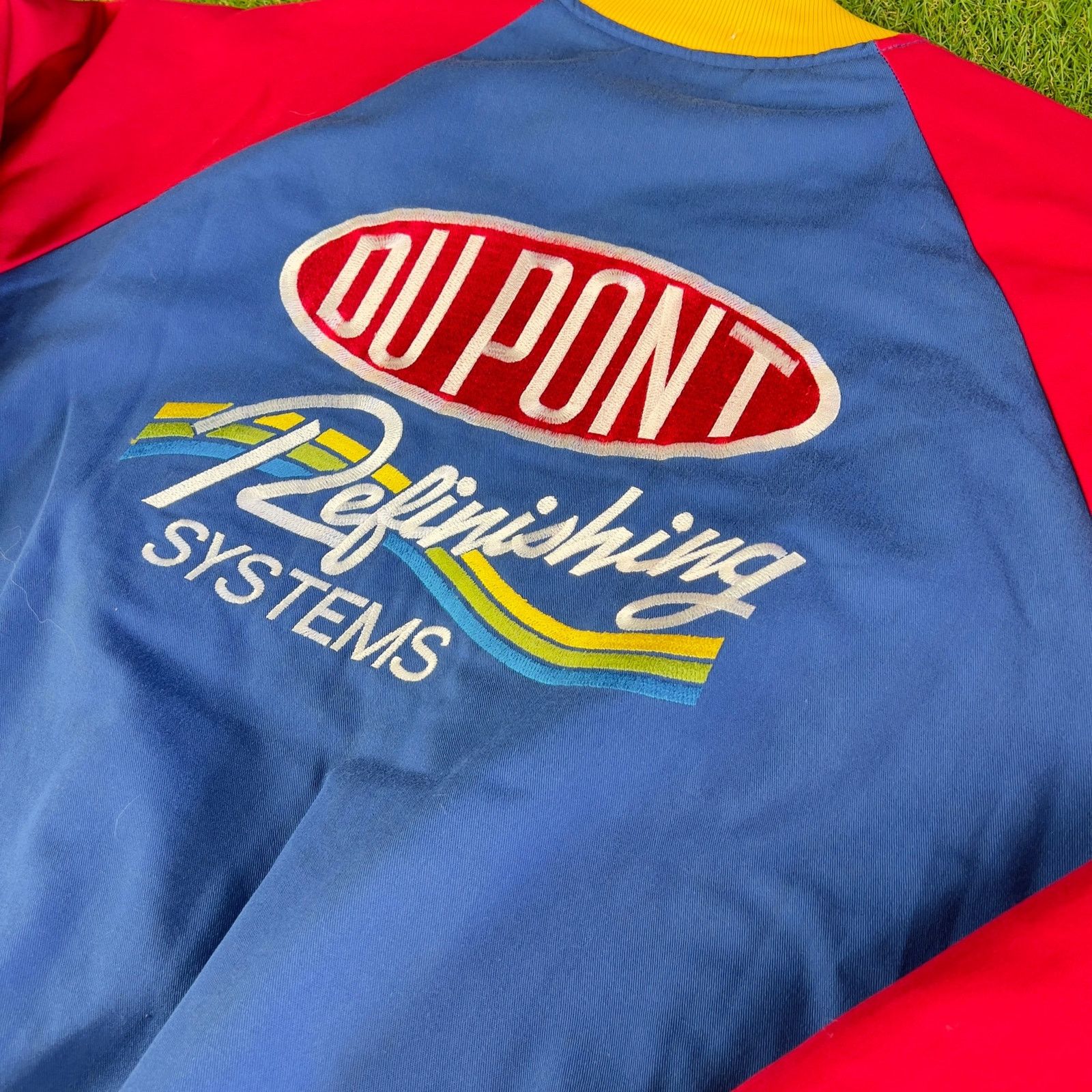 NASCAR Vintage DuPont Racing Bomber Size US XL / EU 56 / 4 - 5 Thumbnail